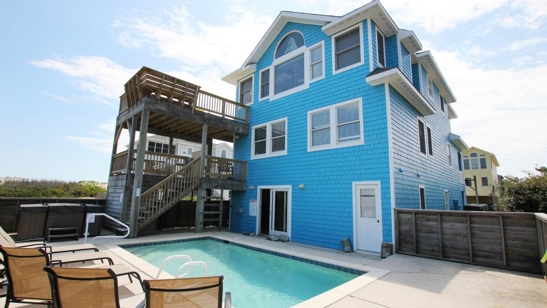 Semi-Oceanfront, Close to Beach, Private Pool, Pool Table, OS5Q, Olympus view 2