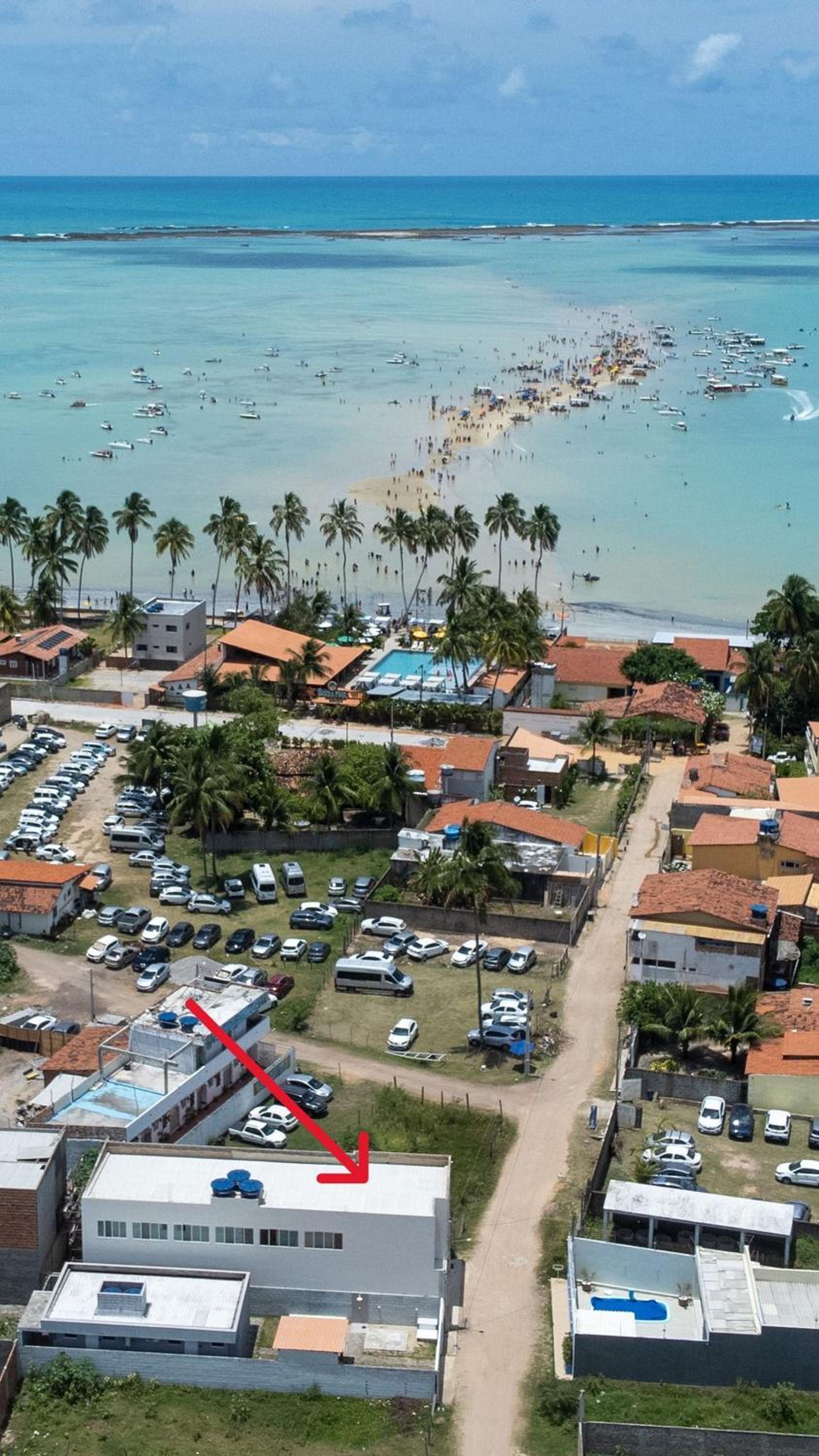 Flats Mar'Bella com Varanda para Relaxar e Praia para aproveitar, Cozinha equipada e Vaga de Garagem