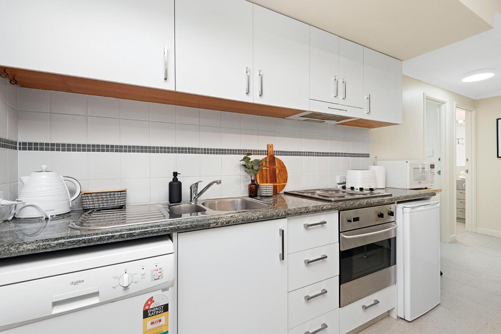 Designer 2BR Near CBD Large Balcony