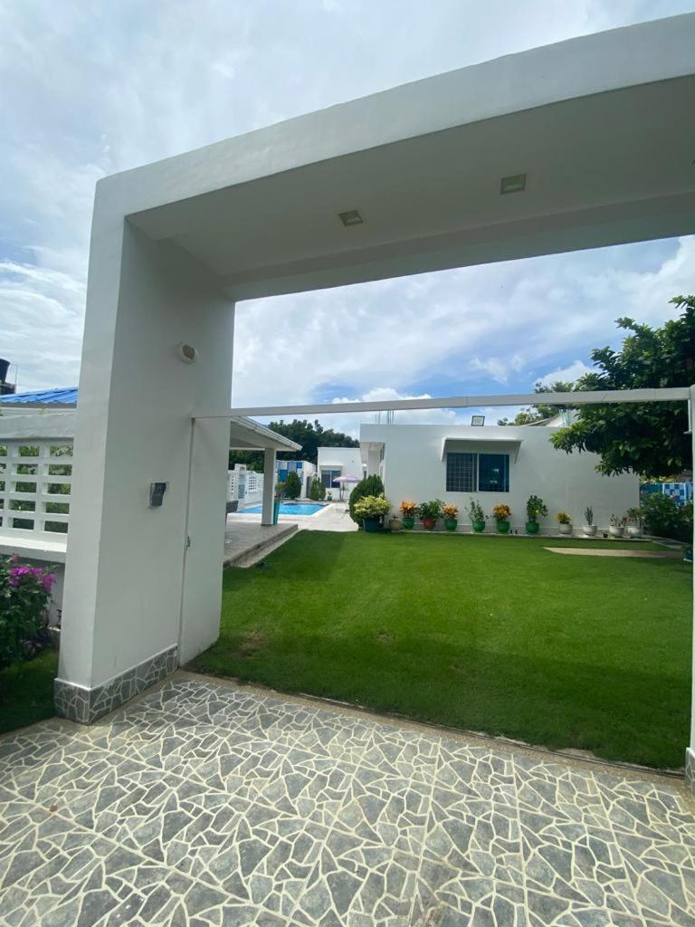 The blue house