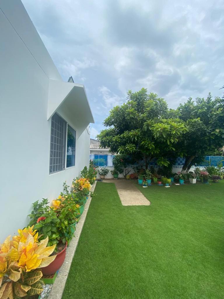 The blue house