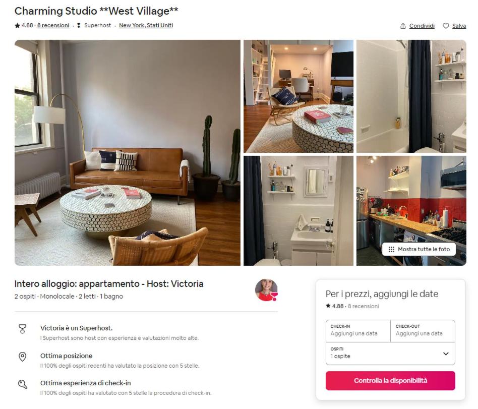 Charming Studio West Village