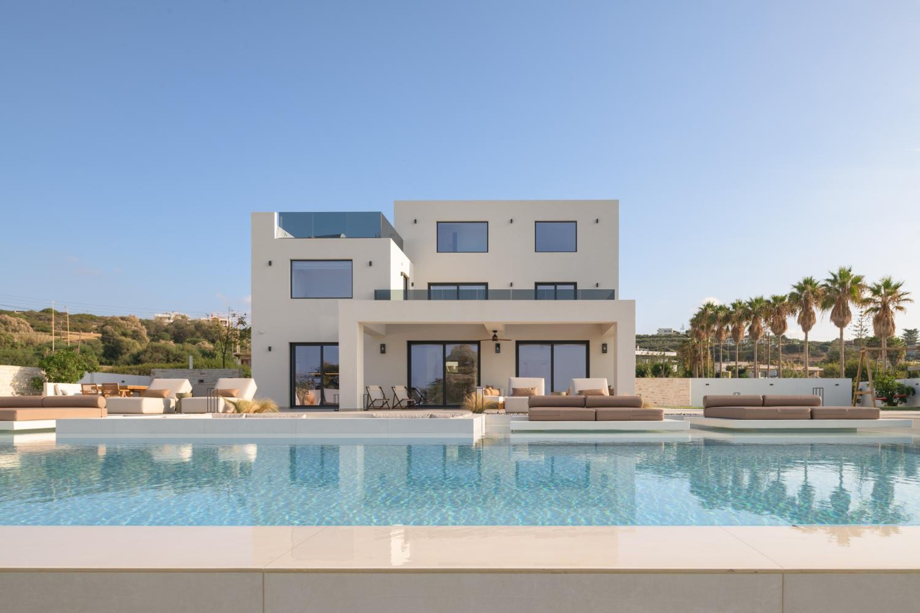 Asea Villa, Spectacular right-on-the-beach Retreat, By ThinkVilla view 2