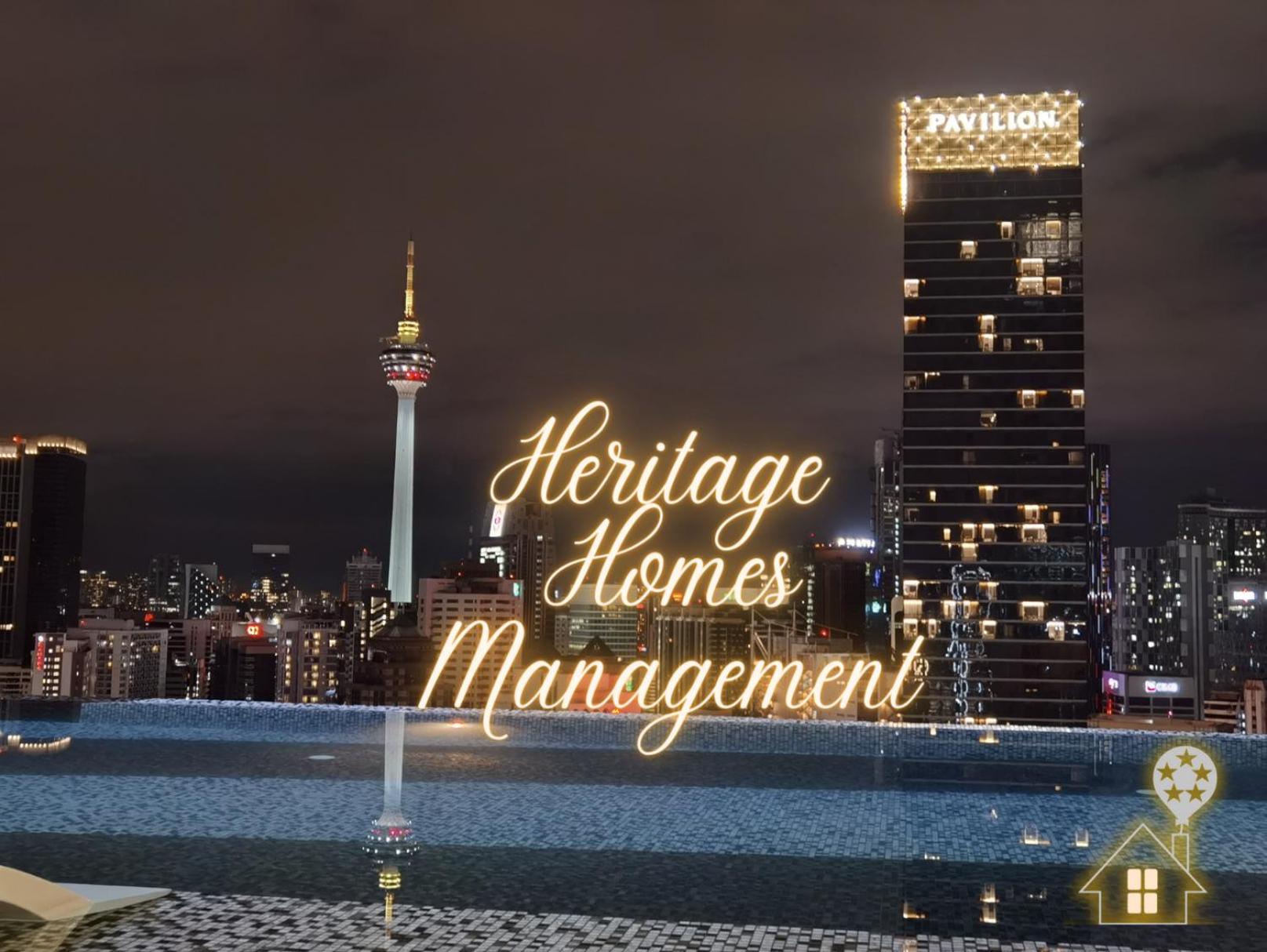 STAR HILL - Axon Infinity Pool with KL View 1minute to Pavilion Bukit Bintang Kuala Lumpur by Heritage