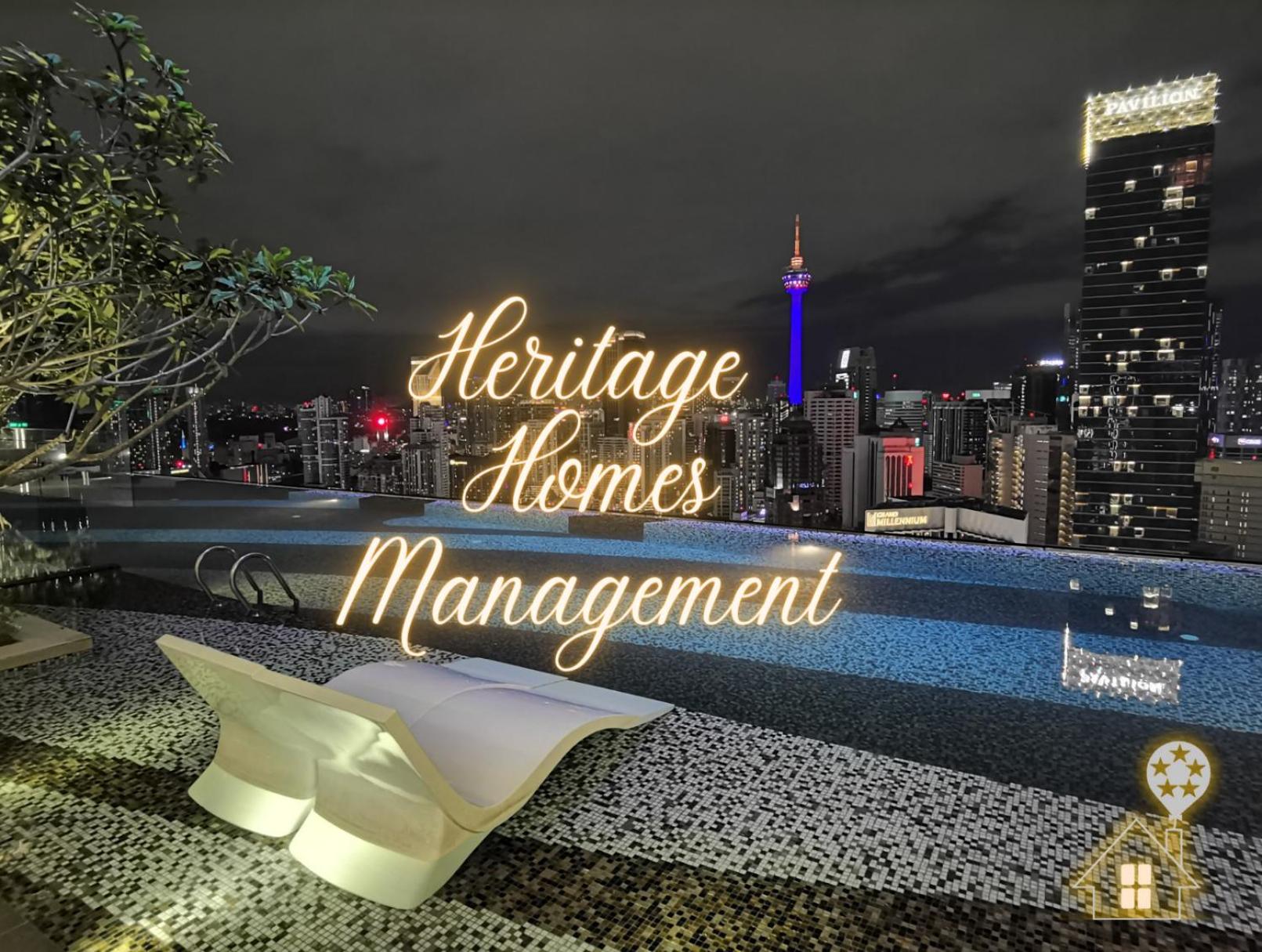 STAR HILL - Axon Infinity Pool with KL View 1minute to Pavilion Bukit Bintang Kuala Lumpur by Heritage