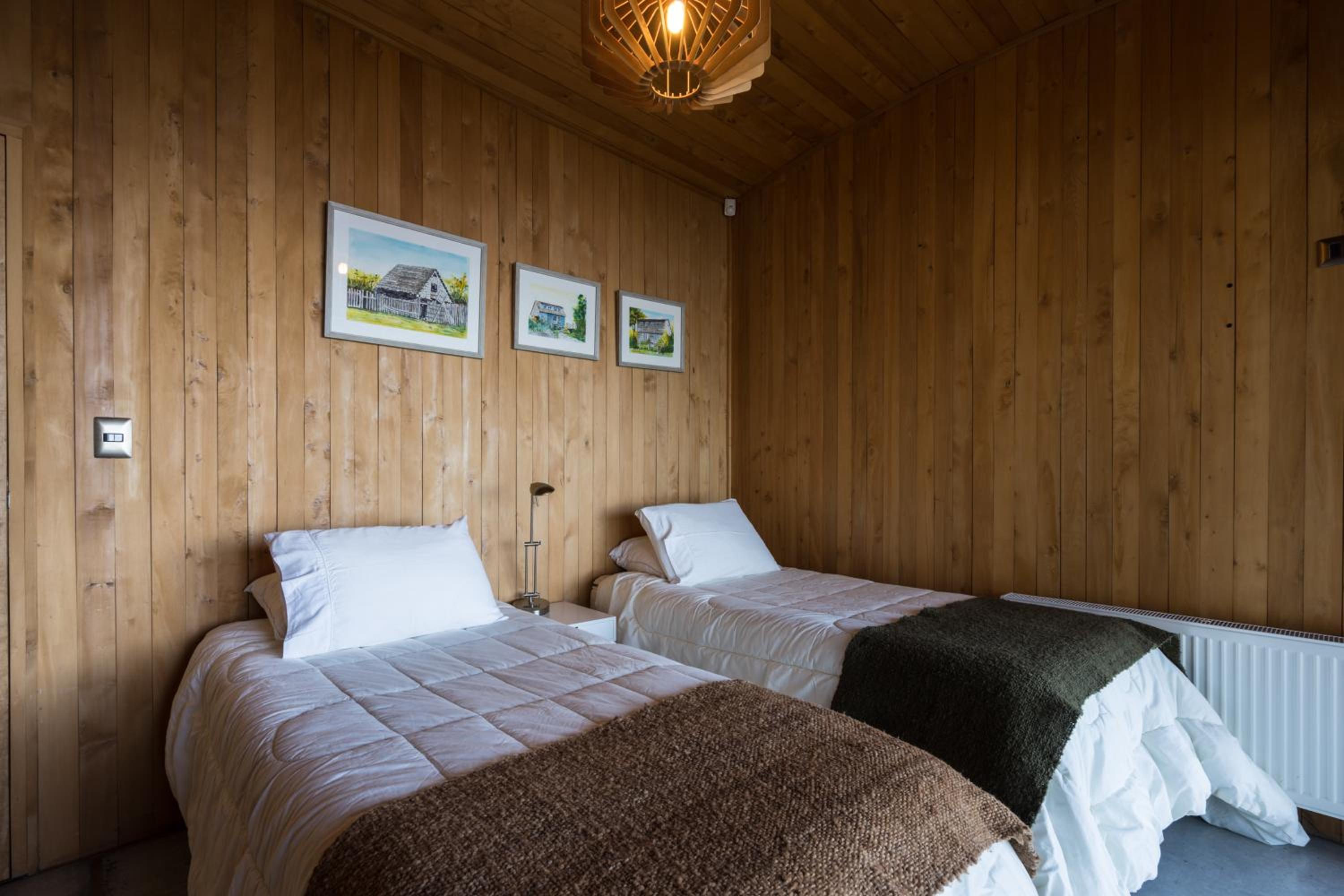 Casas Martín Pescador, Lago Huillinco, Chiloe