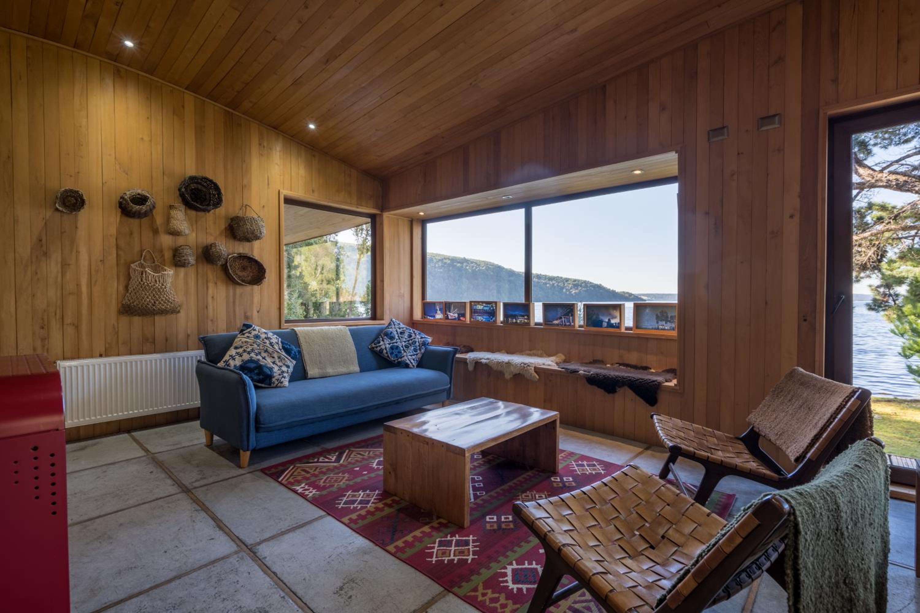 Casas Martín Pescador, Lago Huillinco, Chiloe