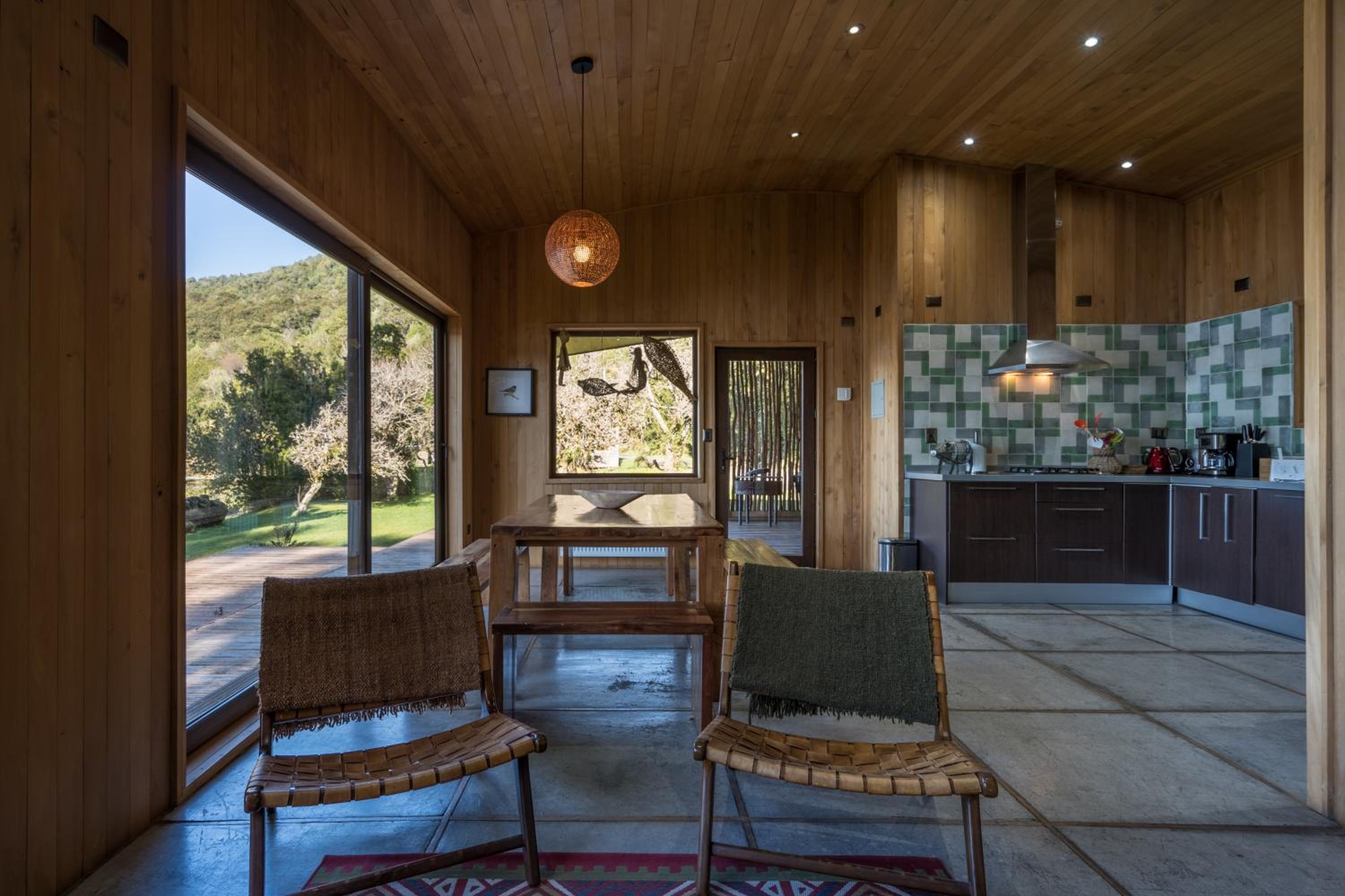 Casas Martín Pescador, Lago Huillinco, Chiloe