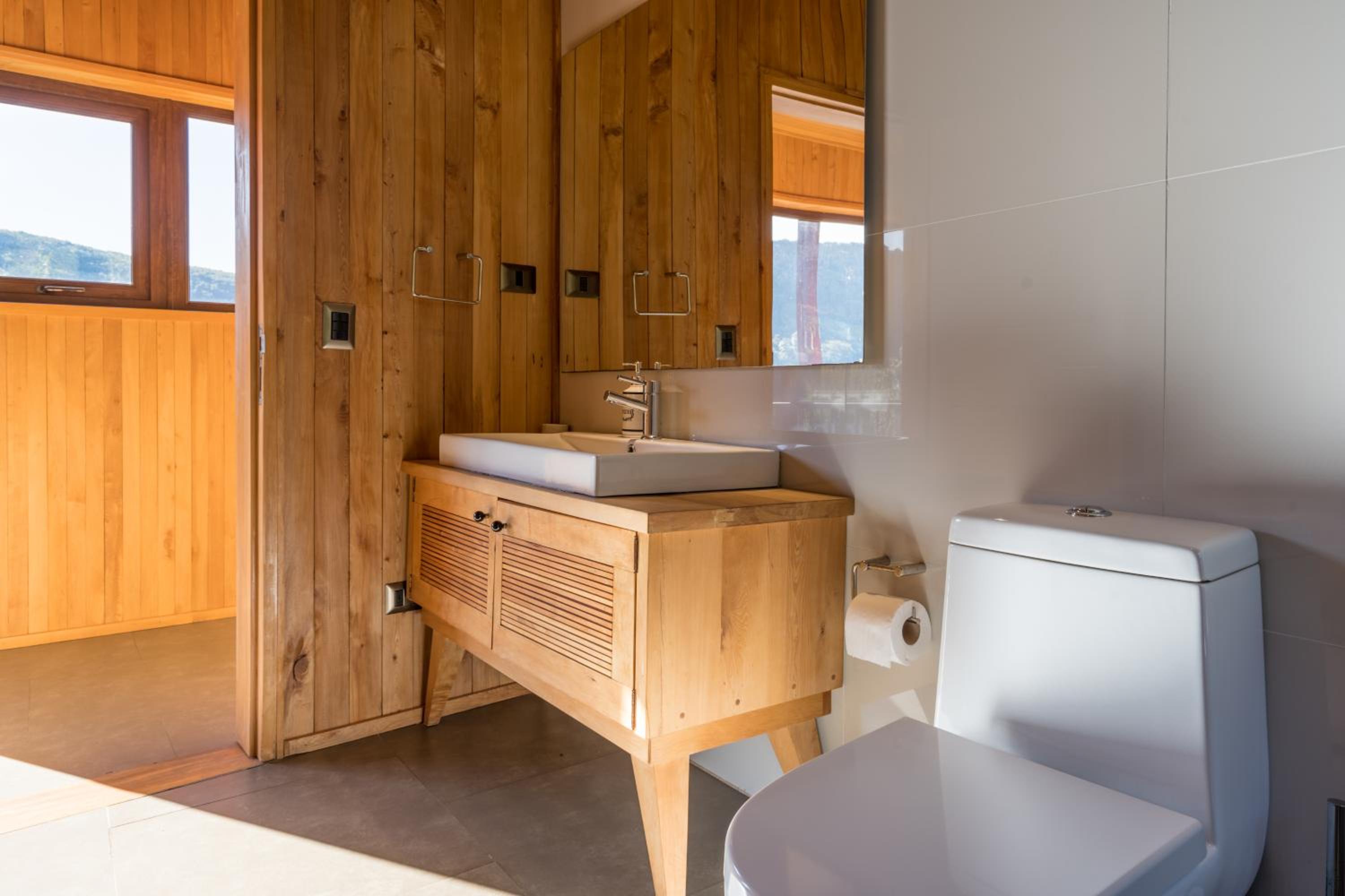 Casas Martín Pescador, Lago Huillinco, Chiloe