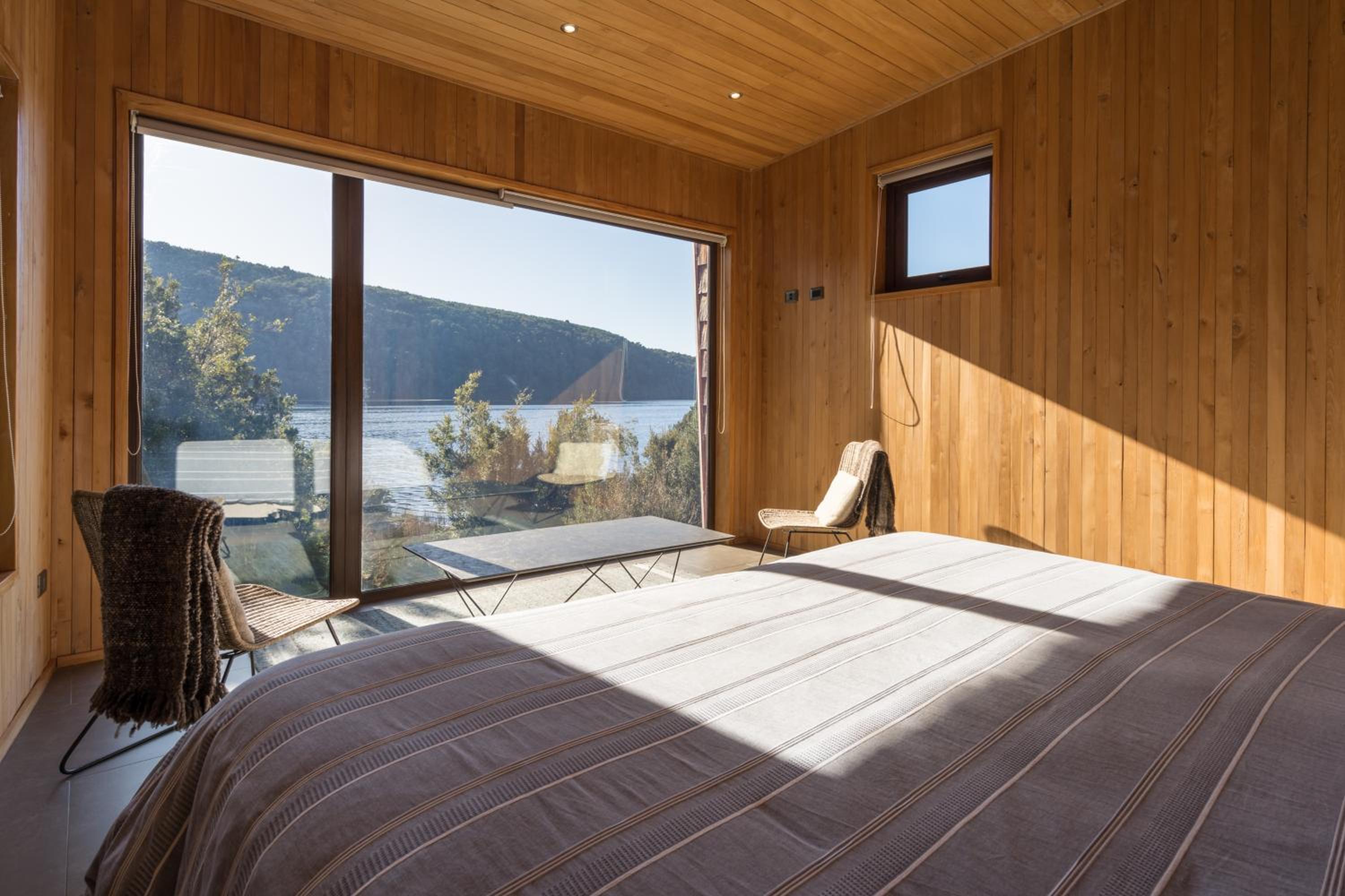 Casas Martín Pescador, Lago Huillinco, Chiloe