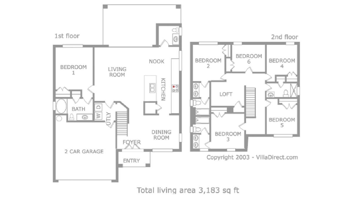 Mickeys Haven - 6 bed pool home near Disney World