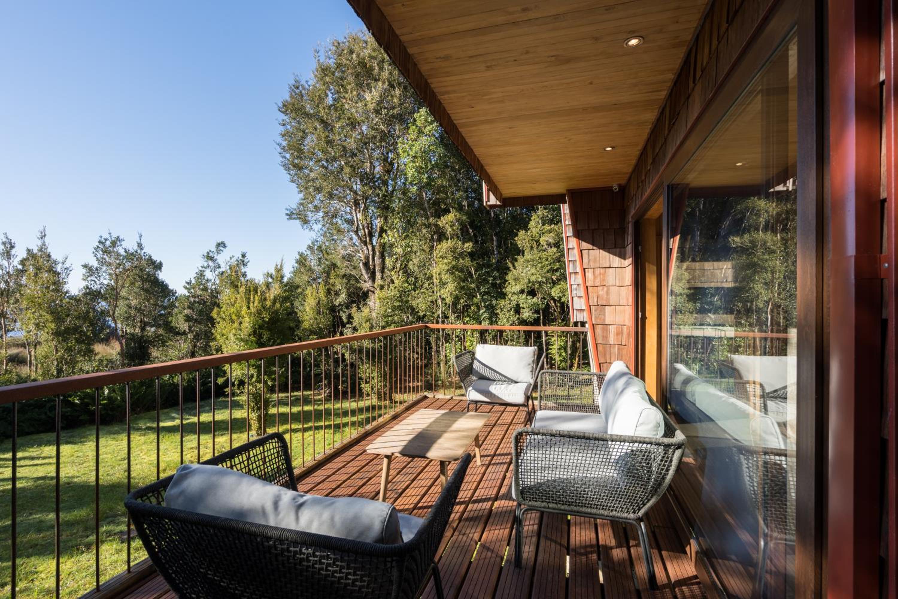 Casas Martín Pescador, Lago Huillinco, Chiloe