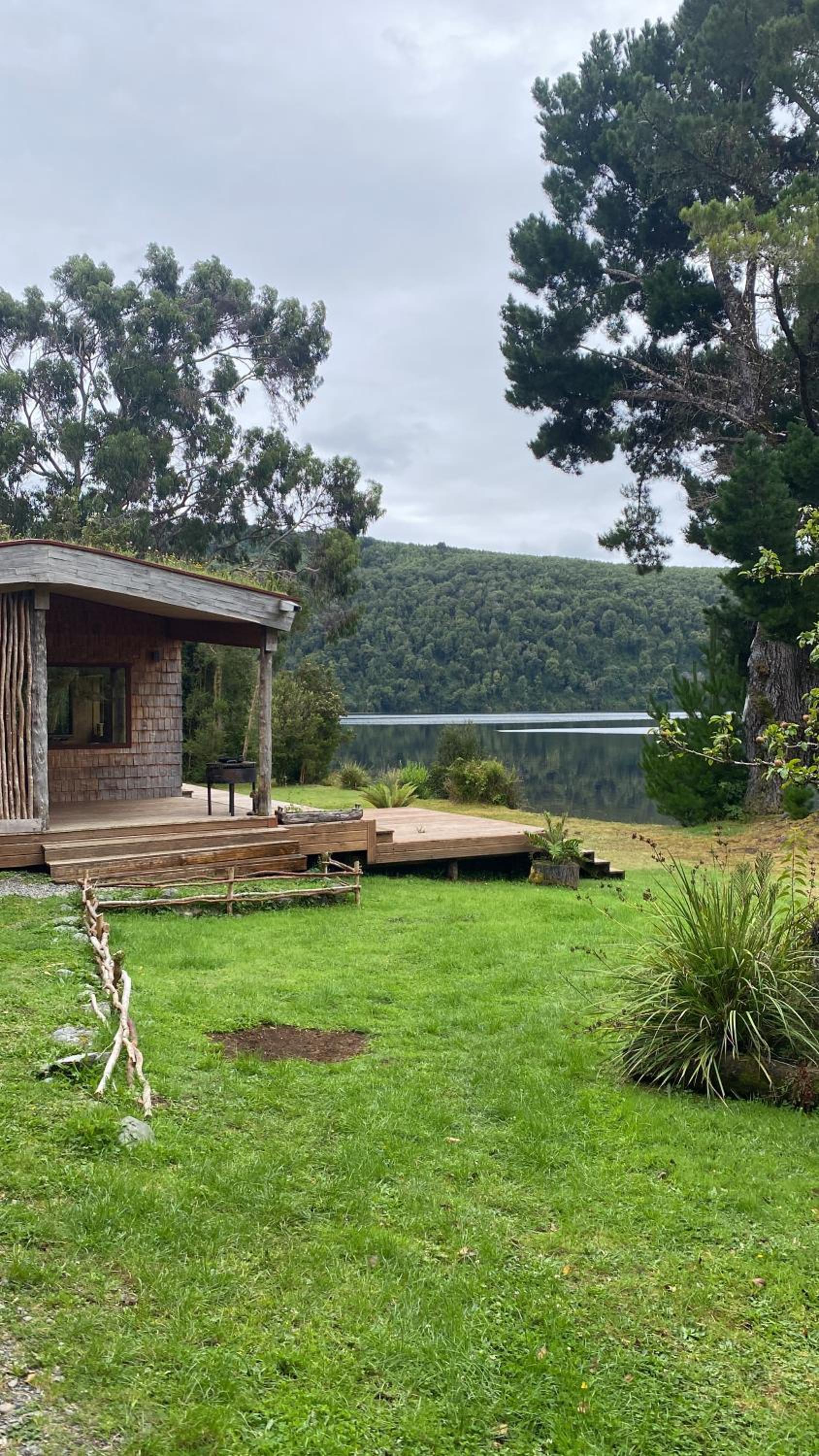 Casas Martín Pescador, Lago Huillinco, Chiloe