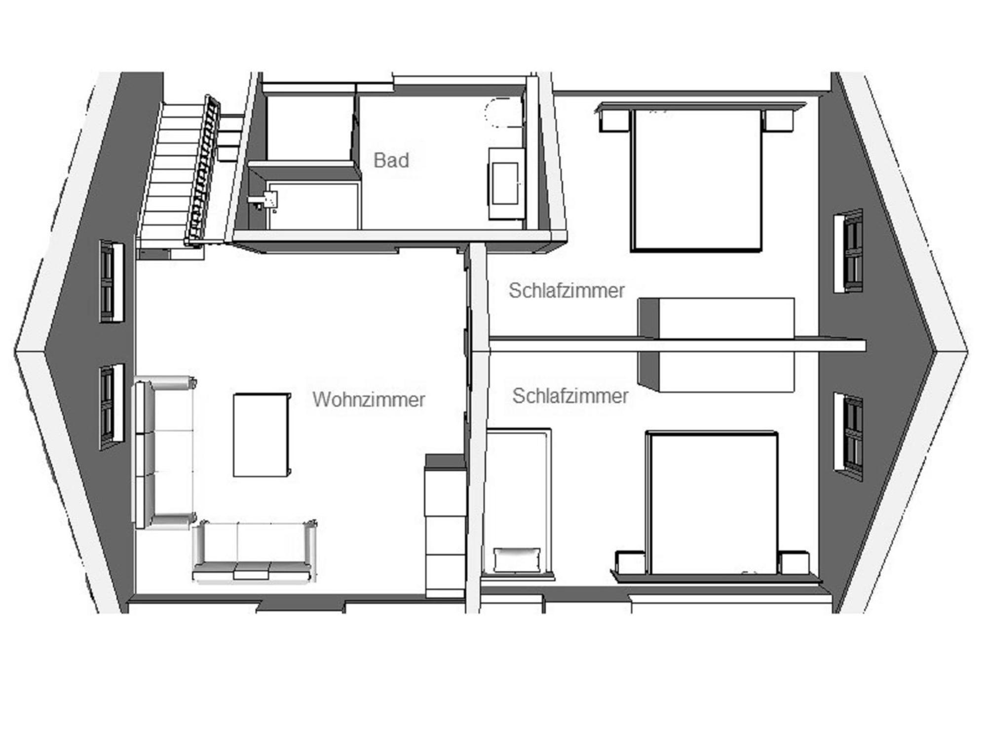 Landluft Ferien - Wohnung Abendrot