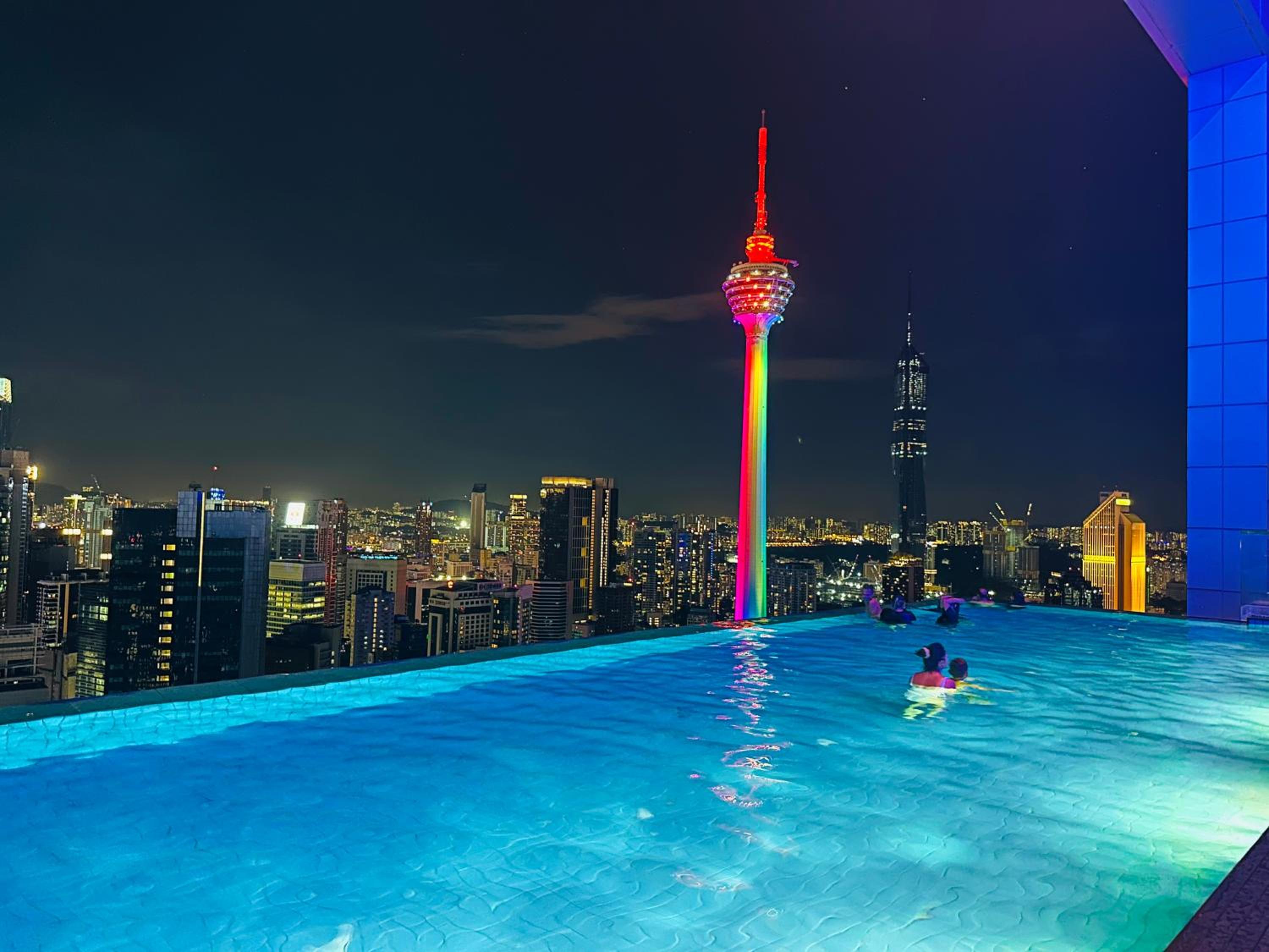 The Platinum KLCC by Moonlight