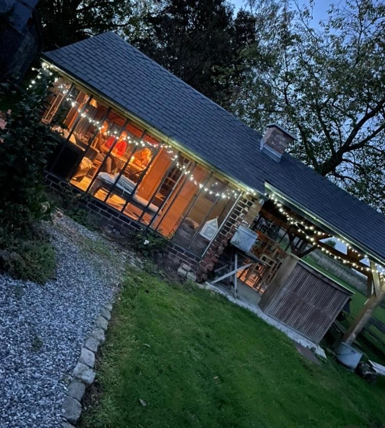 Maison et son jardin situés dans le Condroz