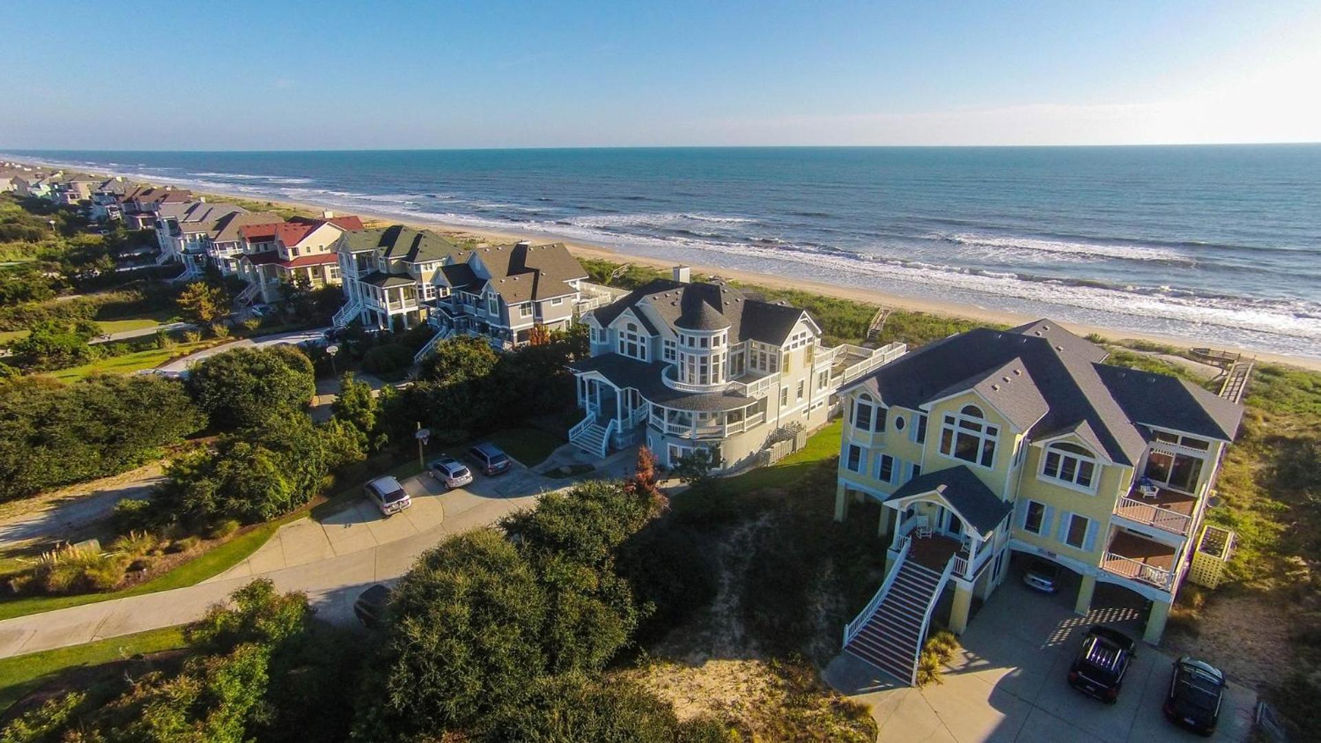 OCEANFRONT, 9 BRs, Private Pool, Theater Rm, Rec Rm, Ocean Views, PI134, Heavenly Dayz view 2