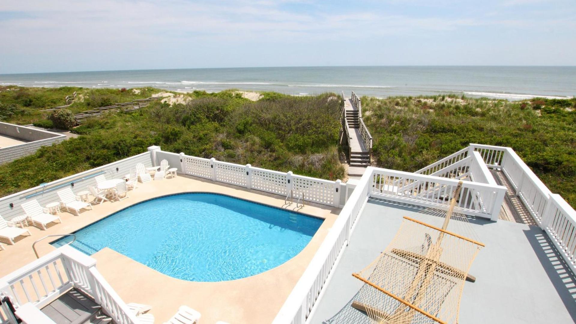 OCEANFRONT, 9 BRs, Private Pool, Theater Rm, Rec Rm, Ocean Views, PI134, Heavenly Dayz view 3