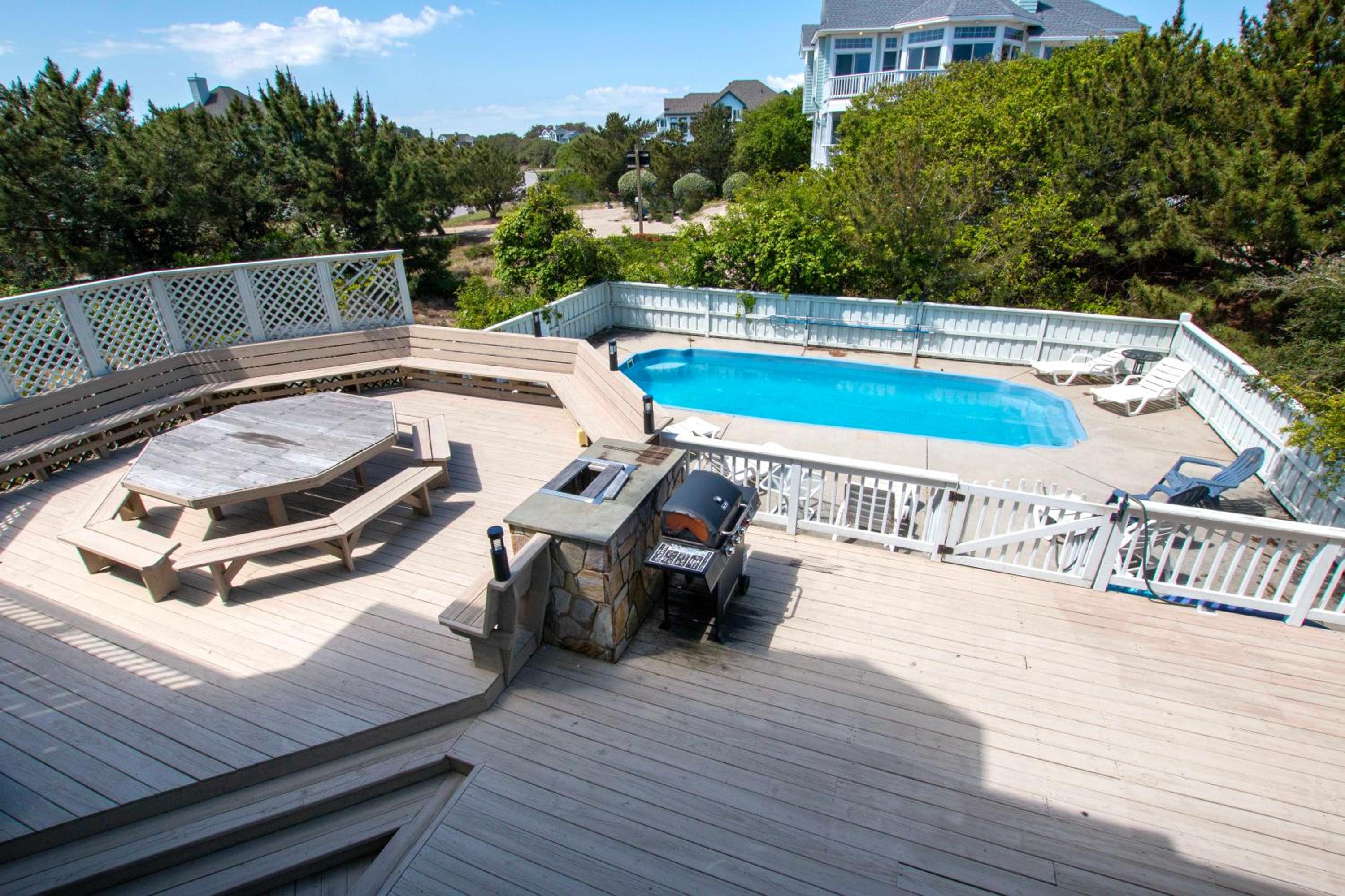 Semi-Oceanfront, Private Pool with big pool deck, Close to Beach, PI12, A Shore Thing view 3
