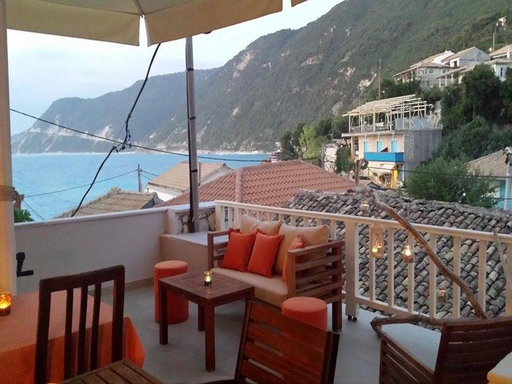 outdoor BBQ area