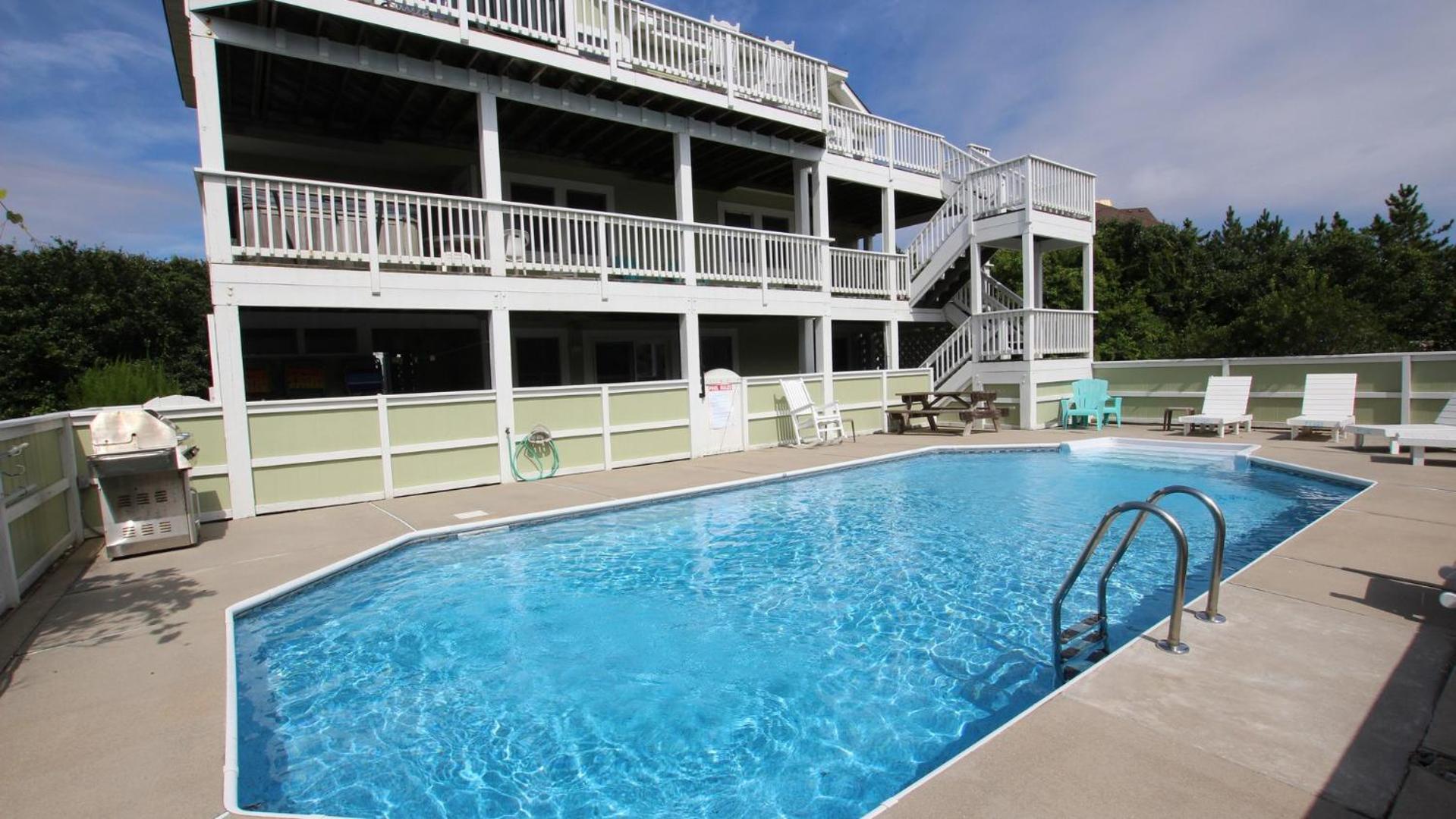 Oceanside, Rec Room, Priv Pool, Hot Tub, Close to Beach Access, PI161, St Nicks