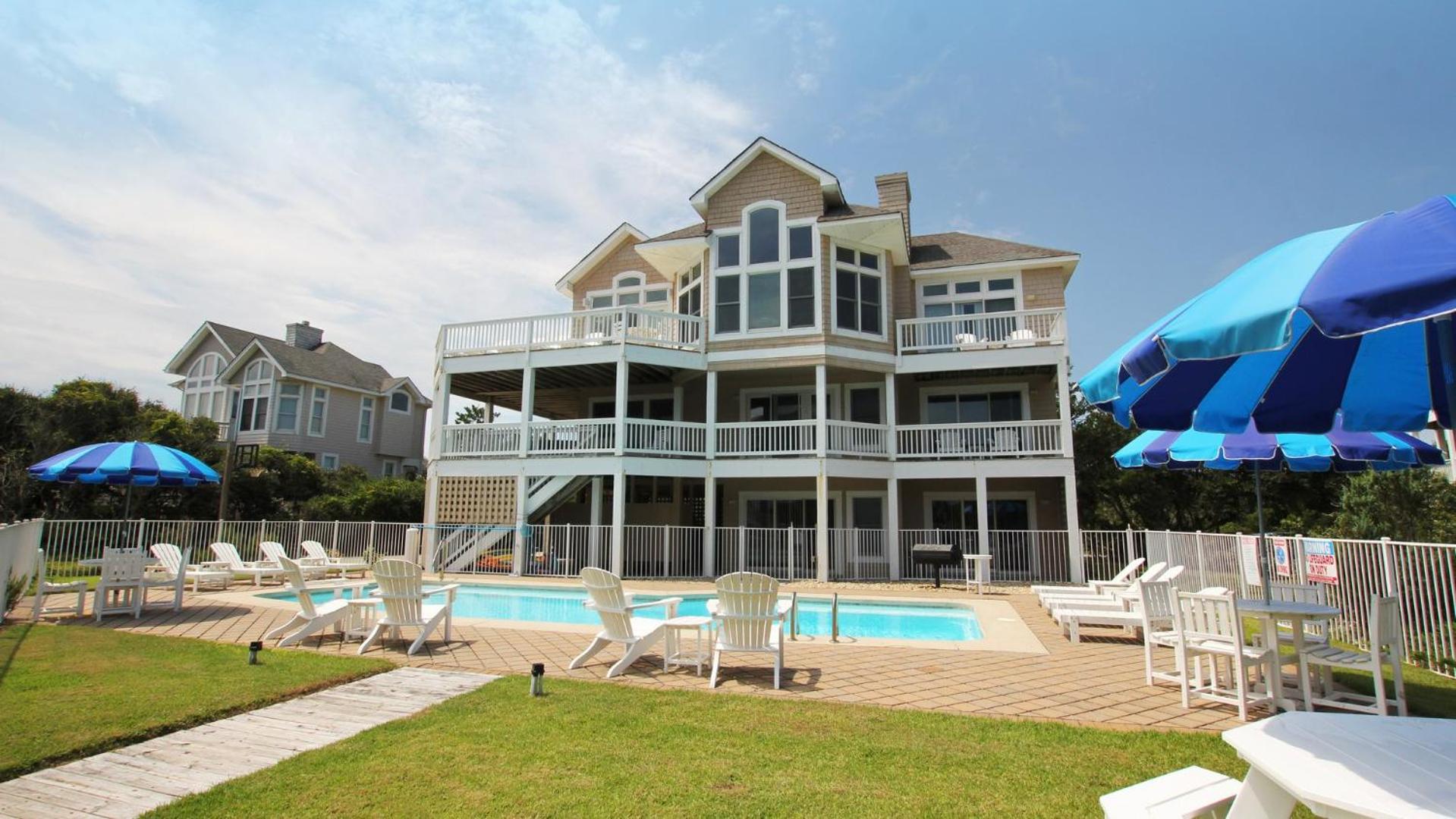 Semi-Oceanfront, Yard, Private Pool, Close to Beach, Rec Rm, PI185, Sugar N Spice view 5