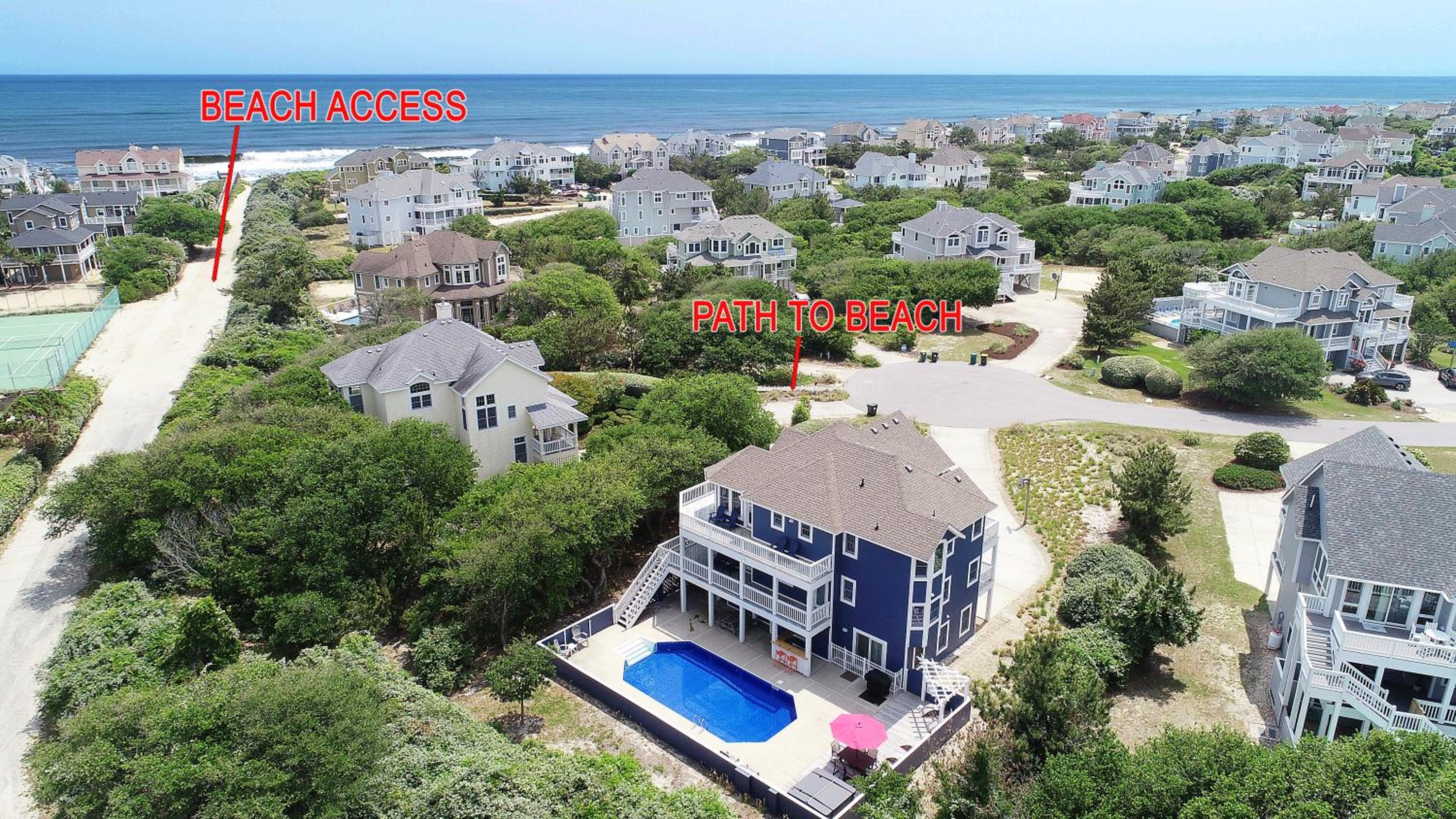 Oceanside, 6 BRs, Pool, Hot Tub, Dogs Welcome, Close to Beach Access, PI164, La Bella Vita view 3