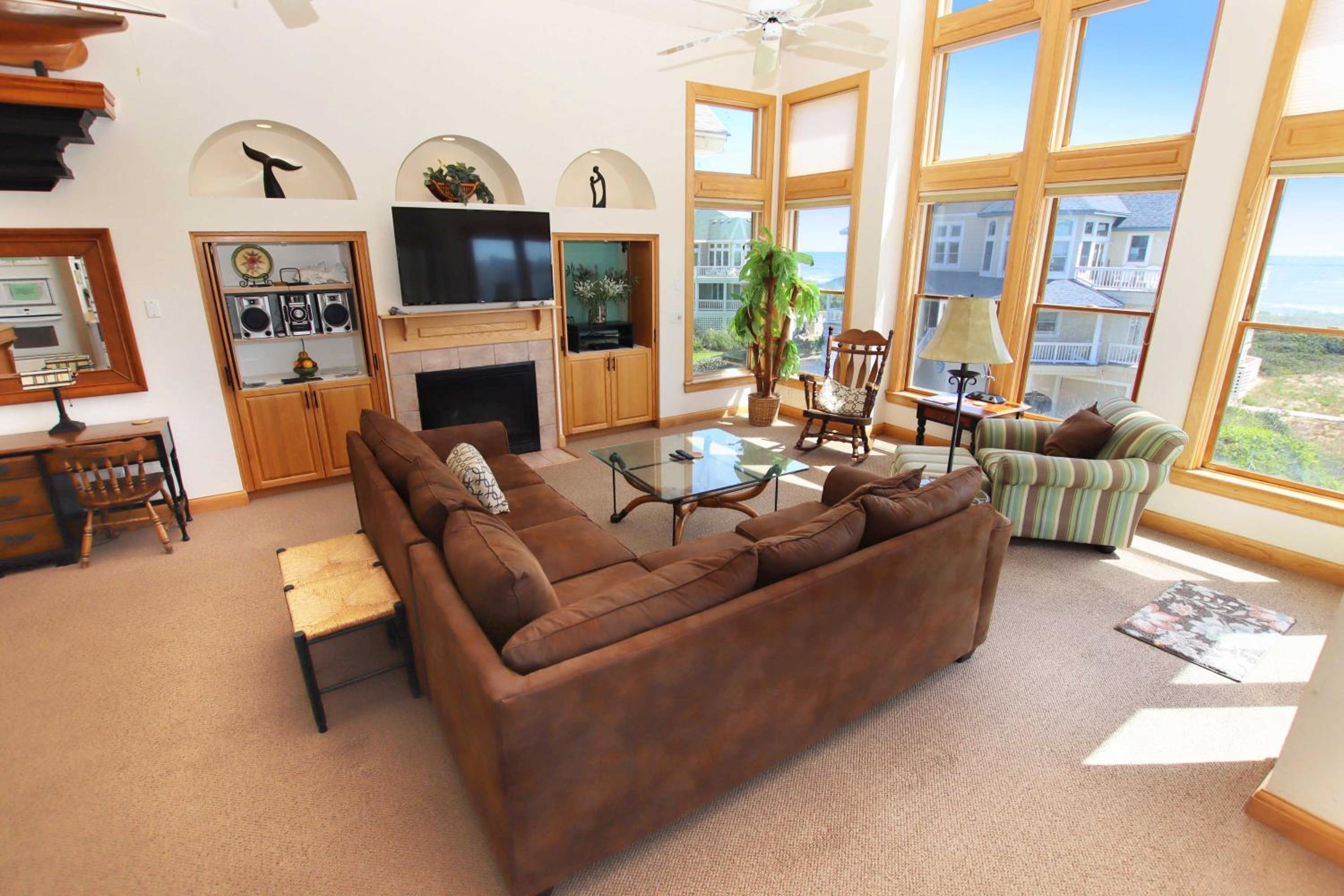Semi-Oceanfront, Rec Rm, Pool, Hot Tub, Close to Beach! PI191, OBXcape view 4