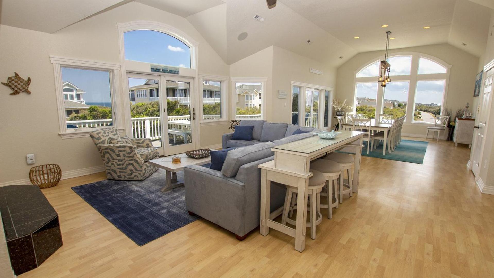 Semi-Oceanfront, Pool, Dogs Welcome, ELEV, Theater Rm, PI201, Island Oasis view 2