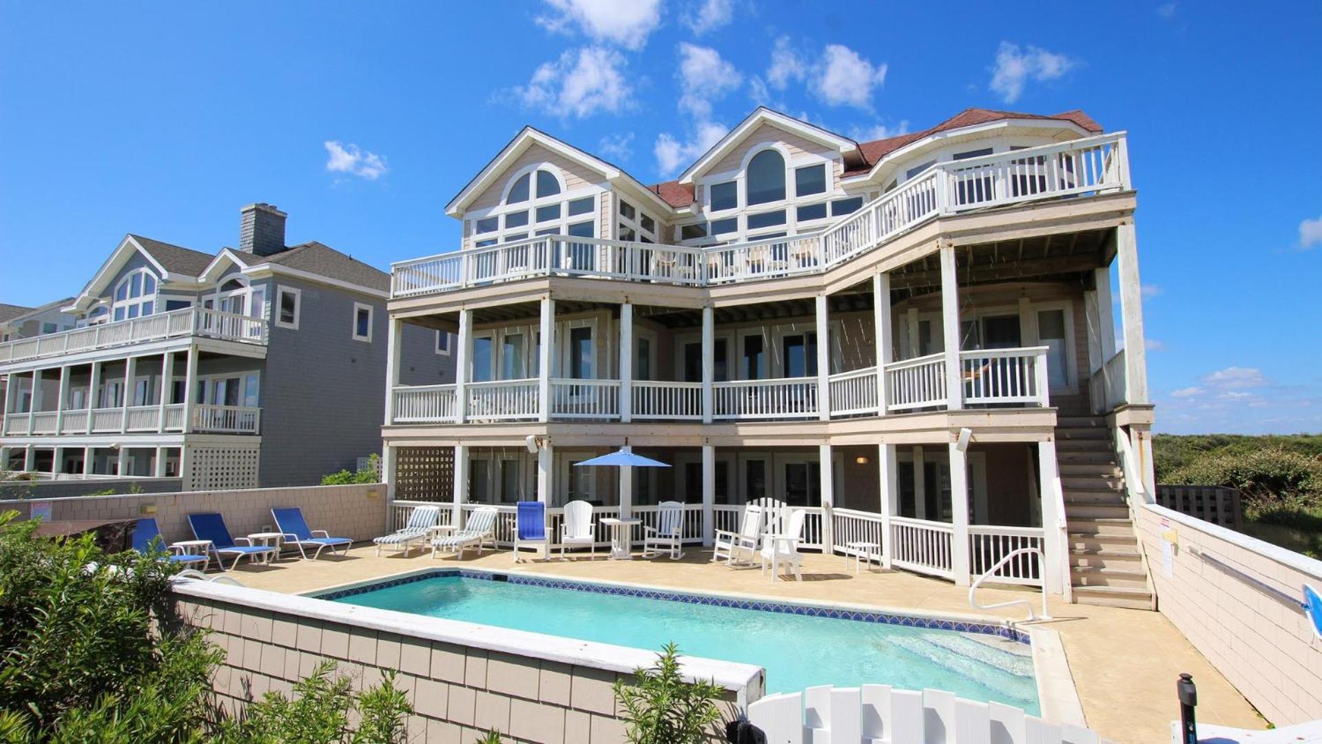 OCEANFRONT, Private Pool, Ocean Views, Private Beach Access, PI250, Windrift view 5