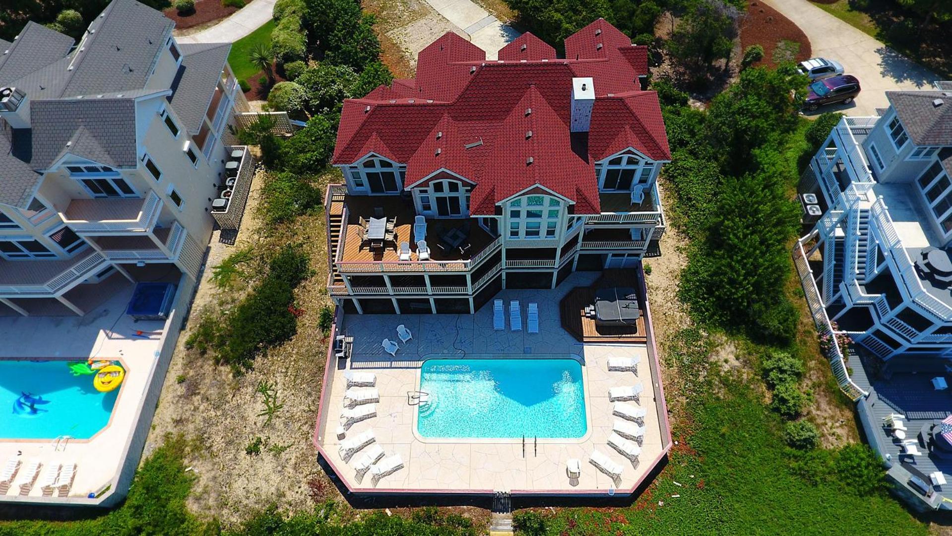 PI26, Atlantis- Oceanfront, 7 BRs, Ocean Views, Pool table, Pool, Private Beach Access