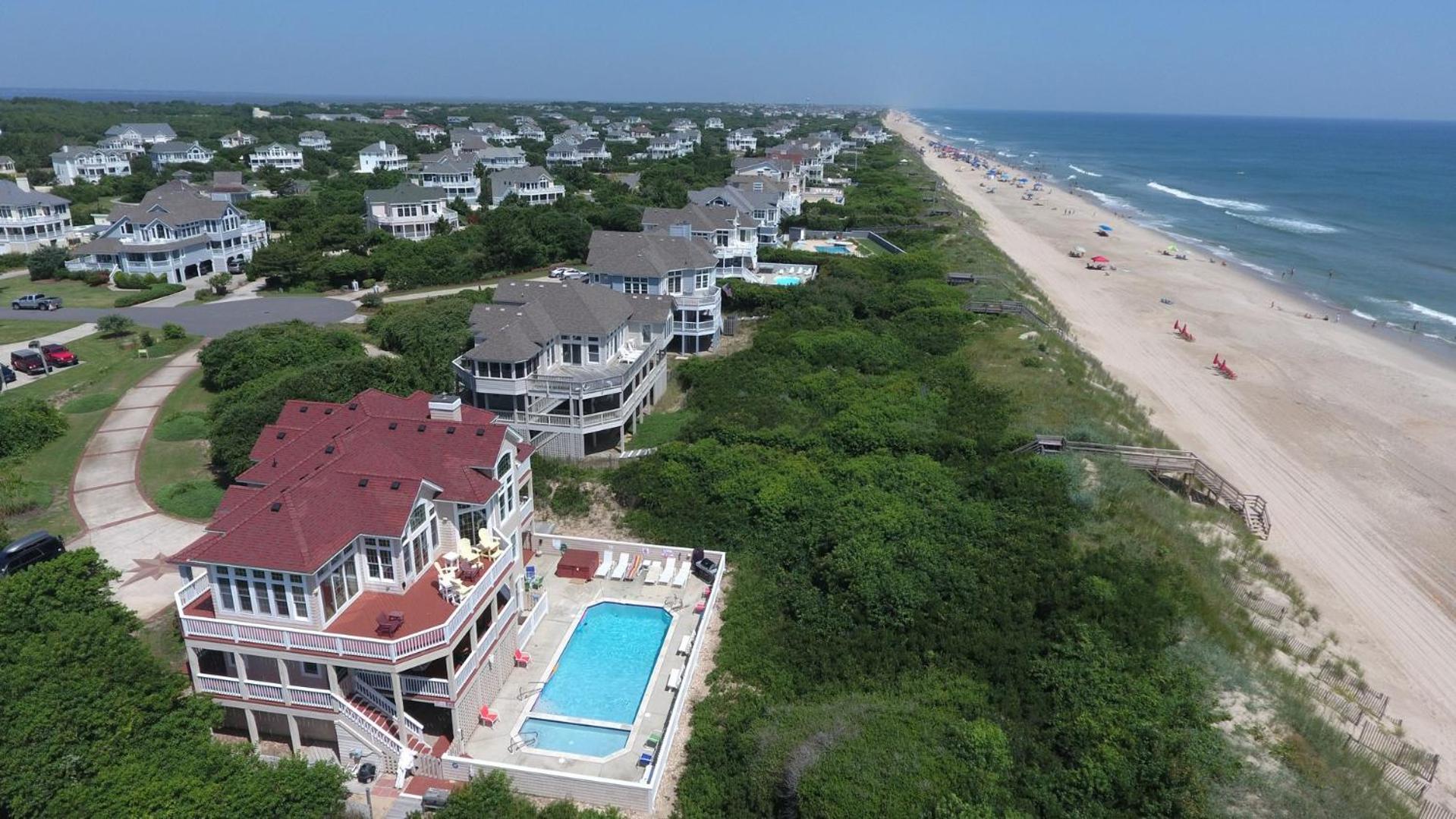 OCEANFRONT, Ocean views, Rec Rm, Private Pool, Hot Tub, PI52, Coco Palms view 4