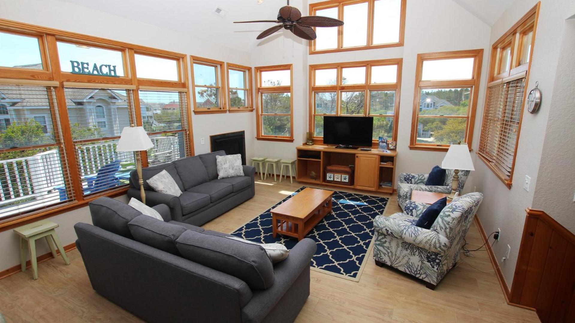 Oceanside, Private Pool, Volleyball, Screened porch, PI61, Without a Porpoise view 4