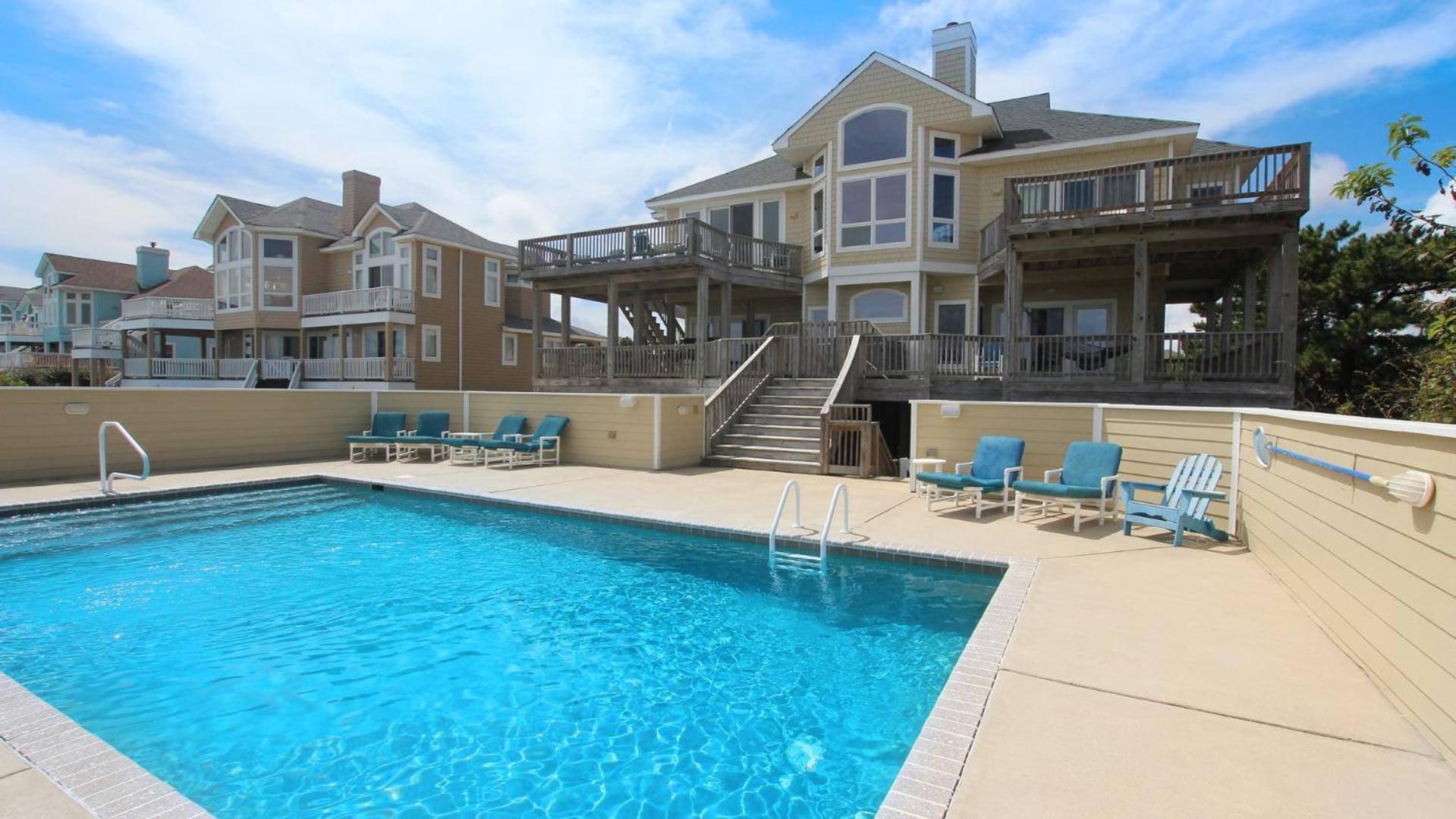 OCEANFRONT, Ocean Views, Private Pool, Private Beach Access, Foosball, PI76, Life of Reilly view 2