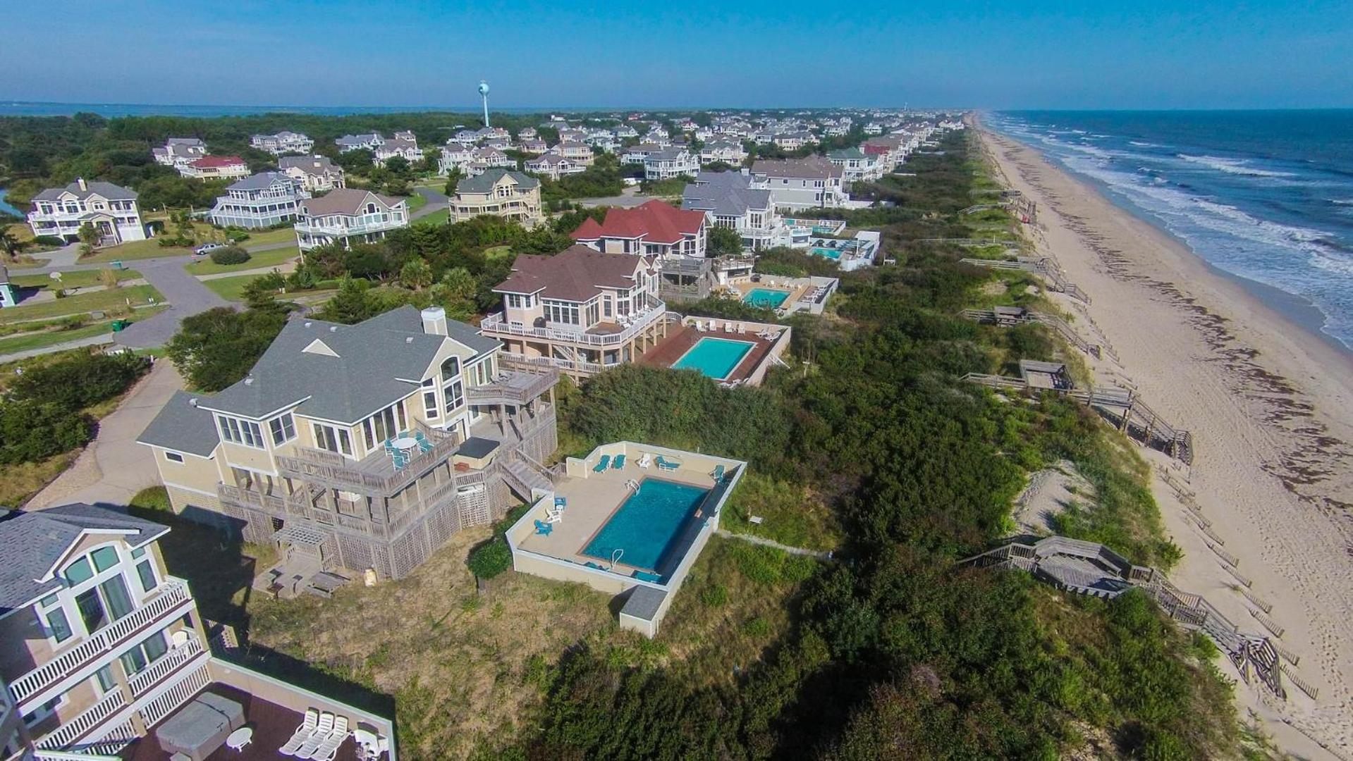 OCEANFRONT, Ocean Views, Private Pool, Private Beach Access, Foosball, PI76, Life of Reilly view 3