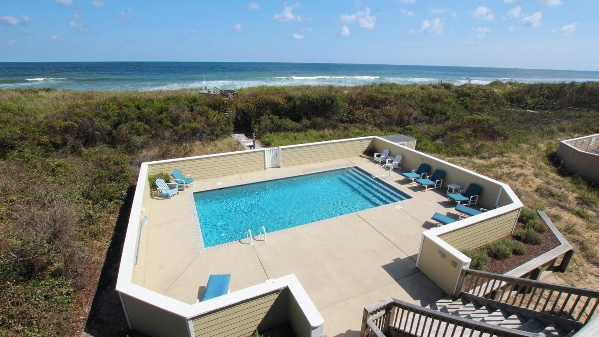 OCEANFRONT, Ocean Views, Private Pool, Private Beach Access, Foosball, PI76, Life of Reilly view 5