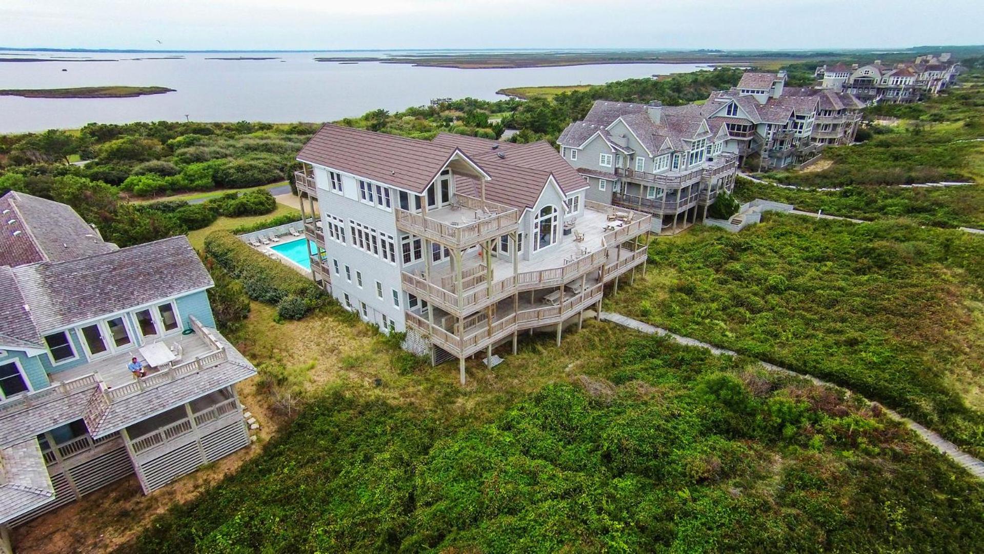 OCEANFRONT, Ocean Views, Priv Pool, Rec Room, 8 BRS, PM2, Old Glory view 3