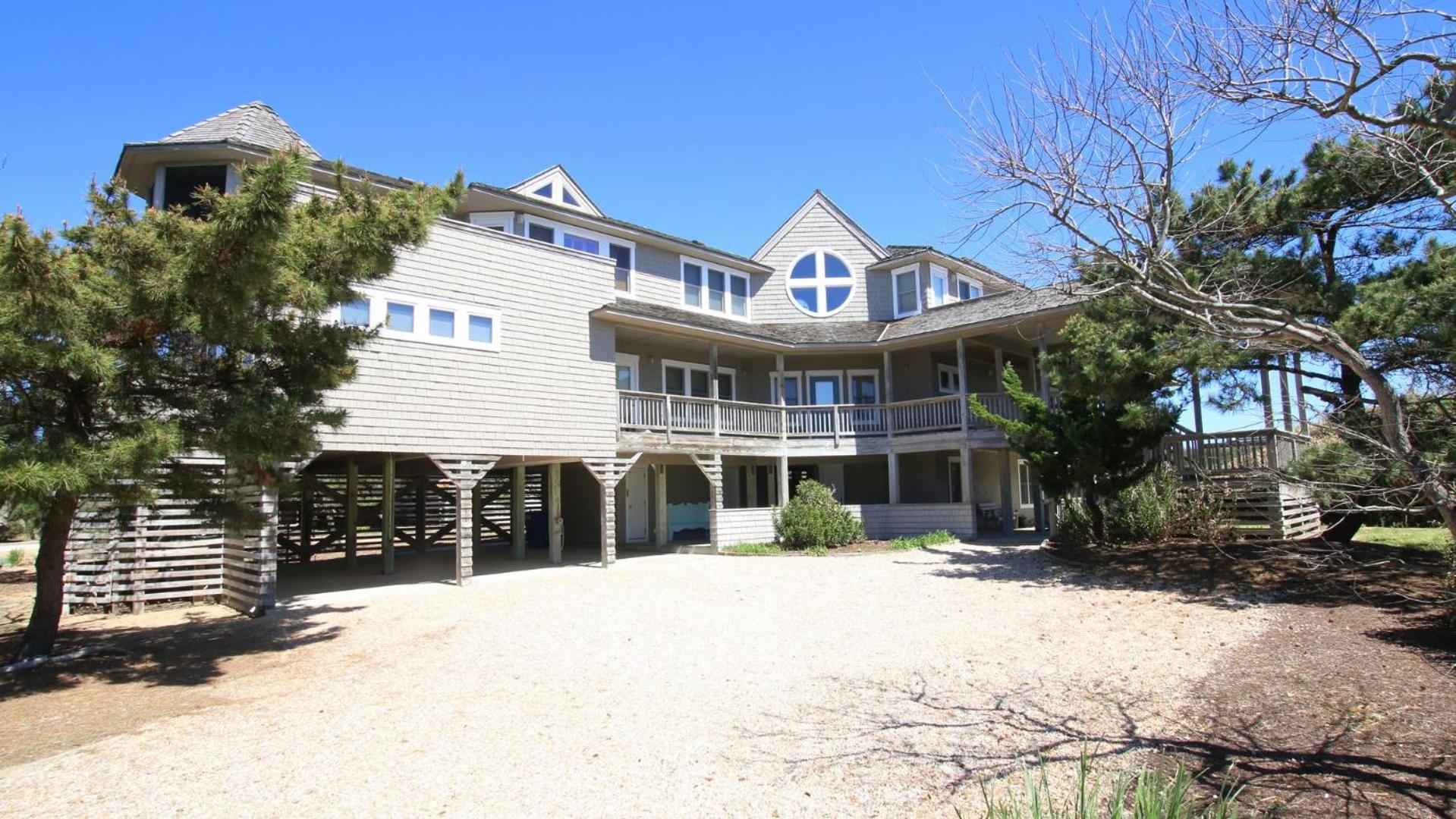 OCEANFRONT, Amazing Ocean and Sound Views, Scrnd Porch, PM1, Ariel