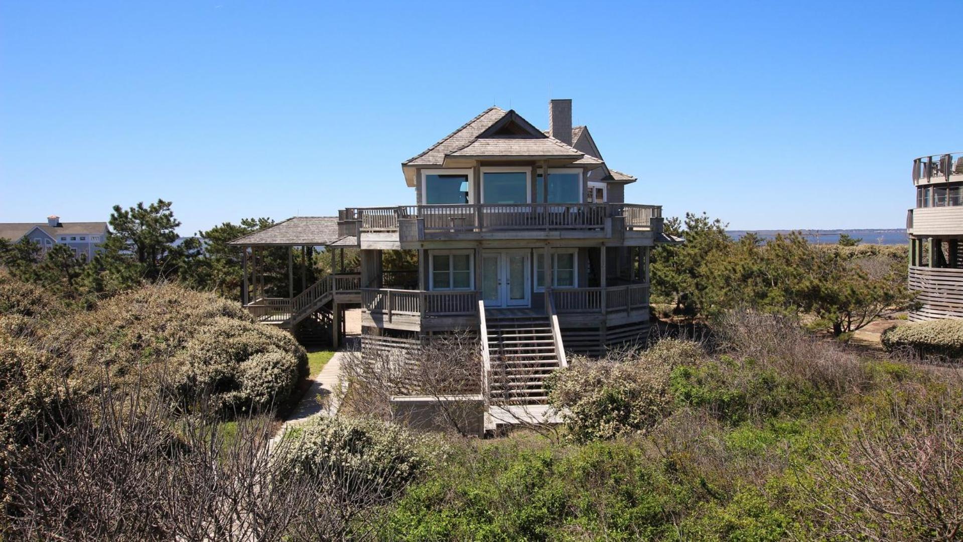 OCEANFRONT, Amazing Ocean and Sound Views, Scrnd Porch, PM1, Ariel