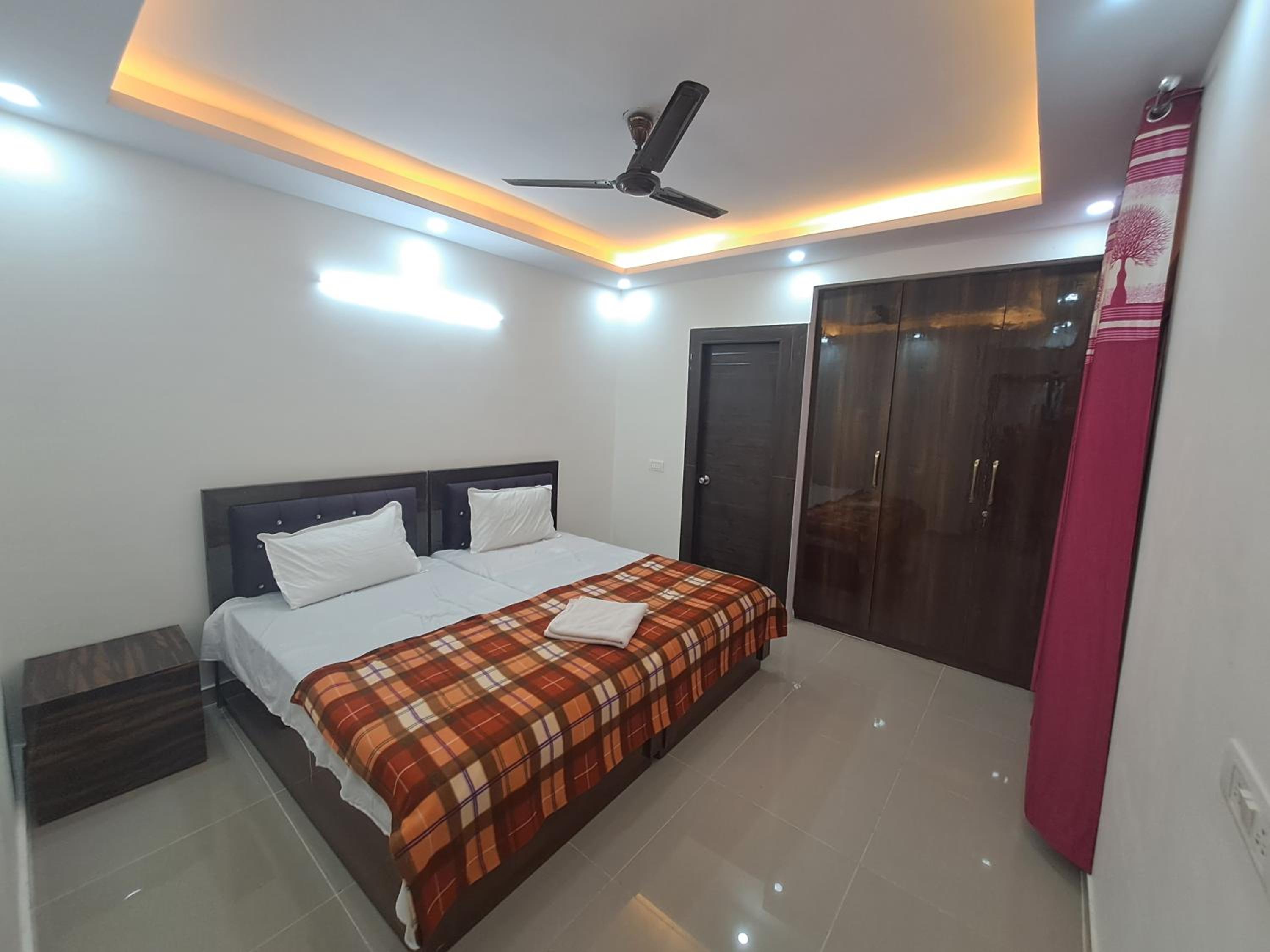 Gokul 2 Bhk Entire Flat , Nr Hindon Airport, Bhopura, Bharat City, Tila Mod, Ghaziabad, NCR