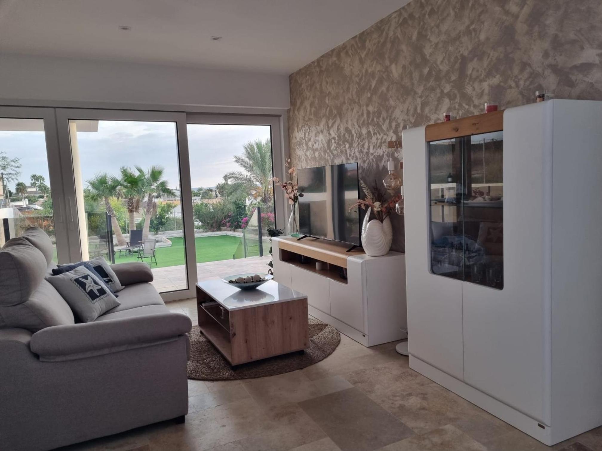 Villa con tres palmeras