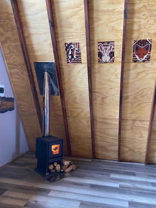 A-Frame con vista al río, desayuno y tinaja privada RAMĒ - Malalcahuello