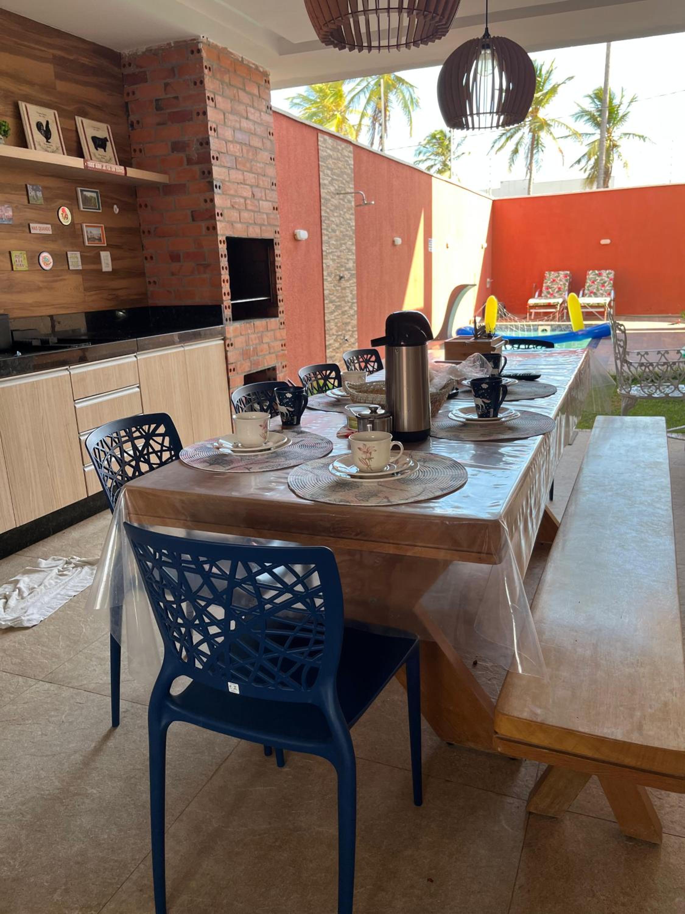 Casa de férias ventilada com 4 quartos à 5 min da praia