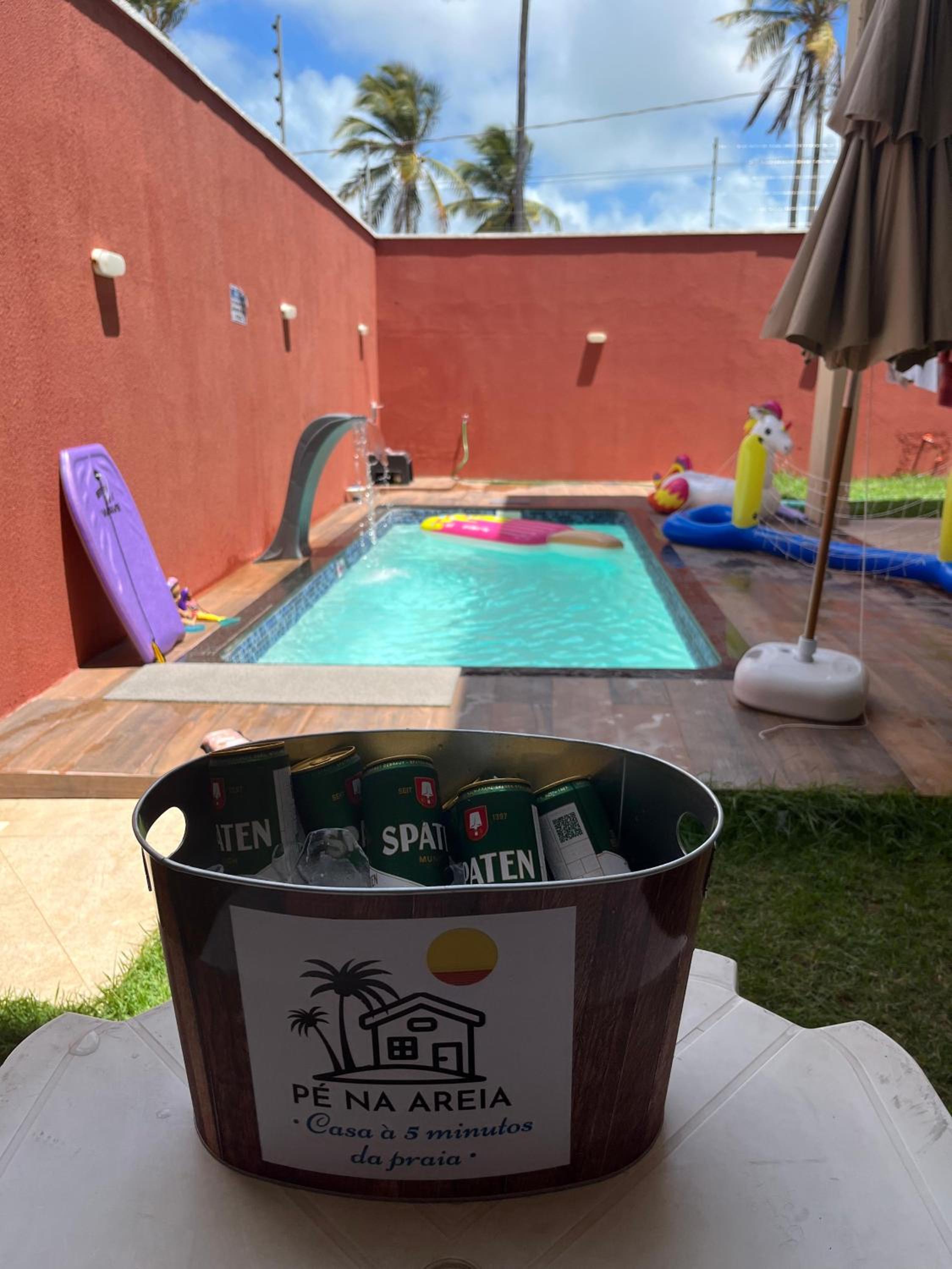 Casa de férias ventilada com 4 quartos à 5 min da praia