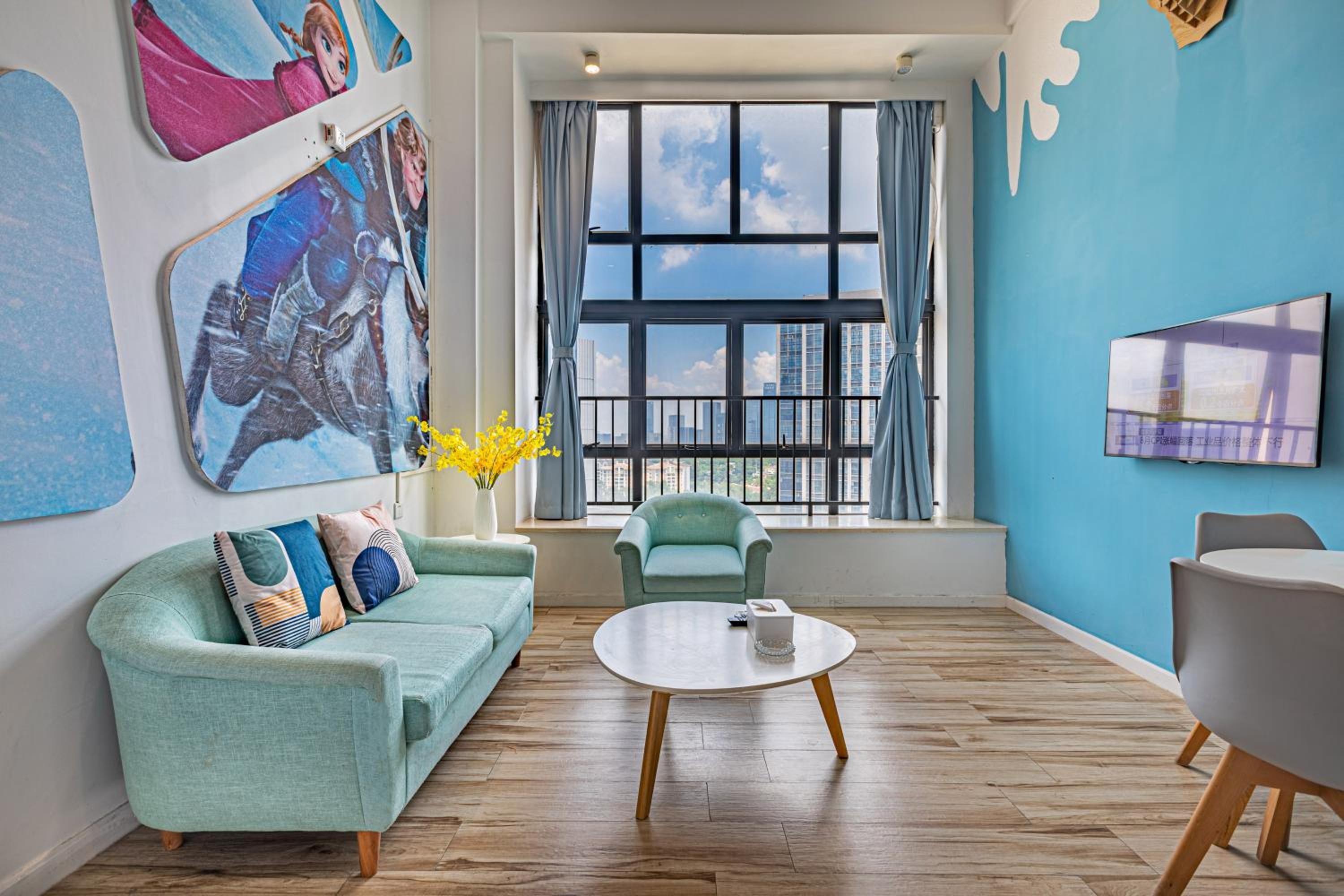 Lavendar Duplex Apartment