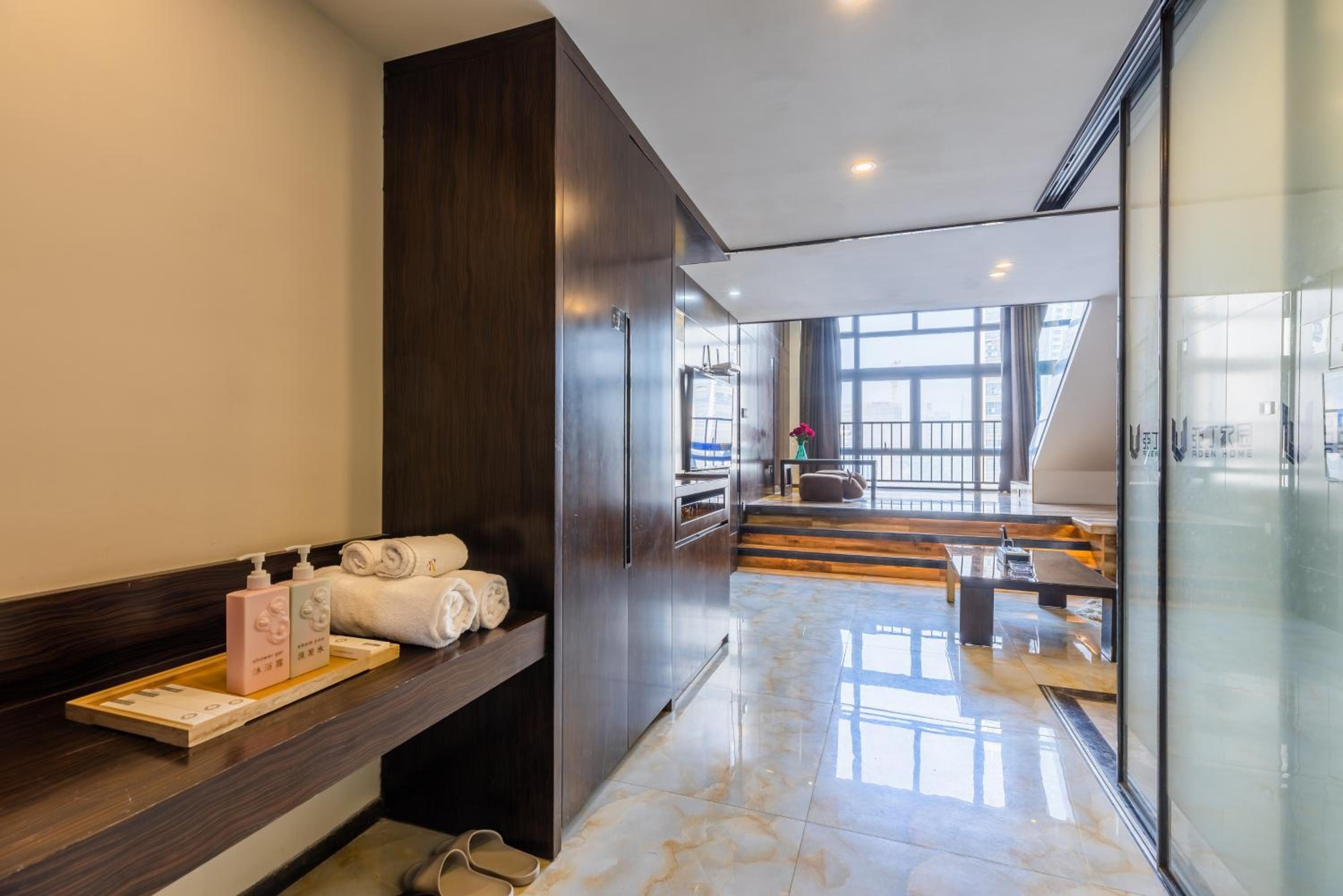 Lavendar Duplex Apartment