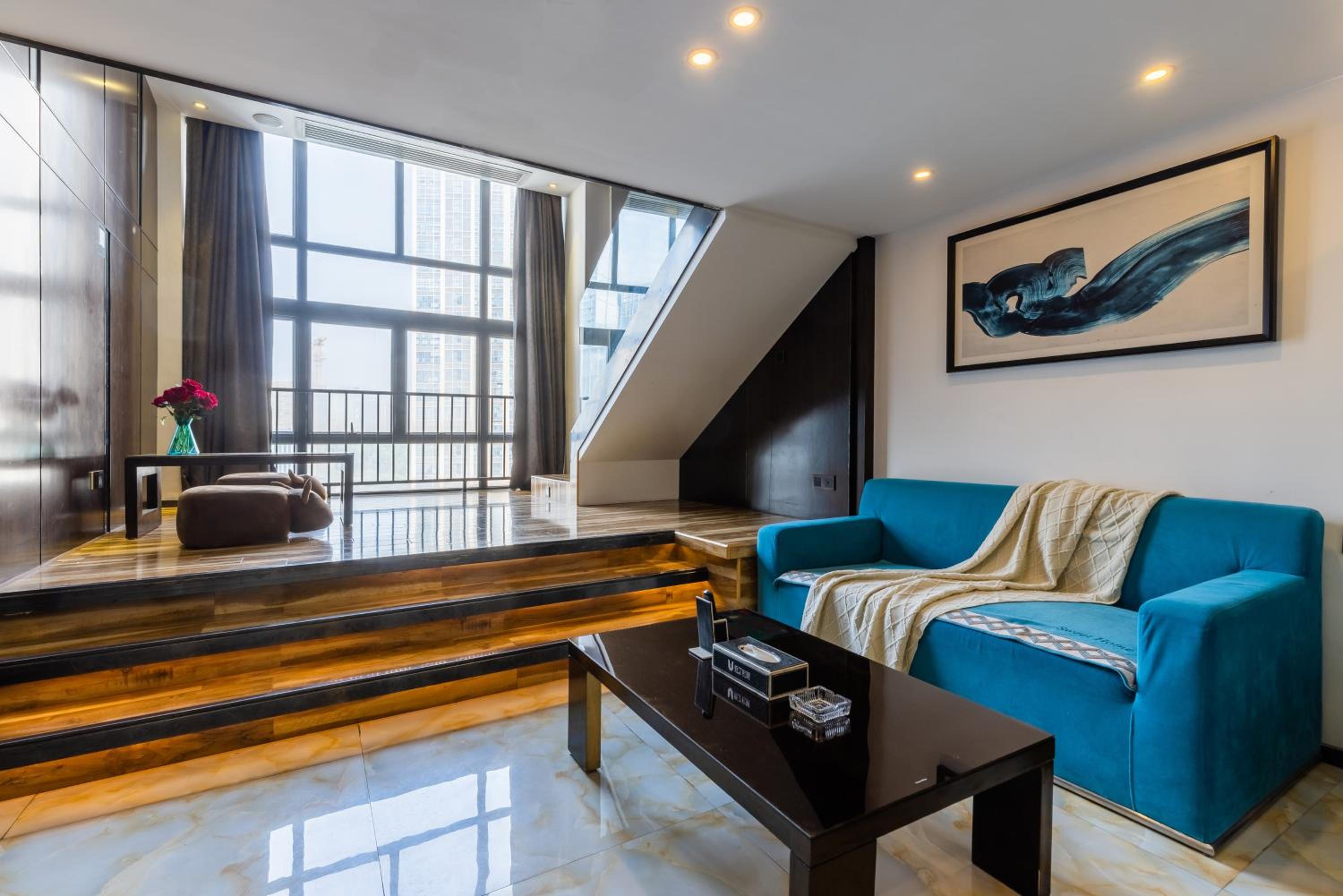 Lavendar Duplex Apartment