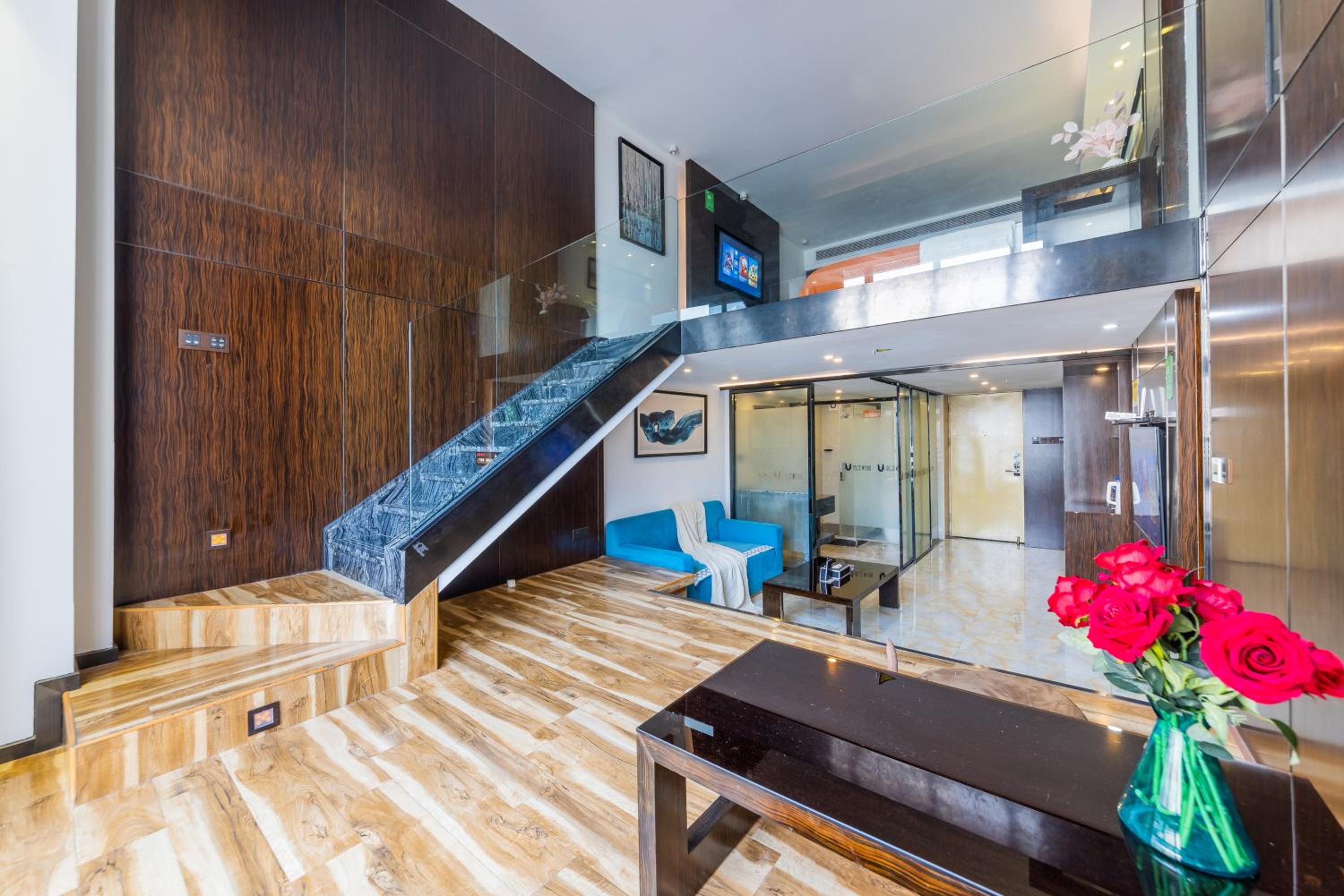 Lavendar Duplex Apartment