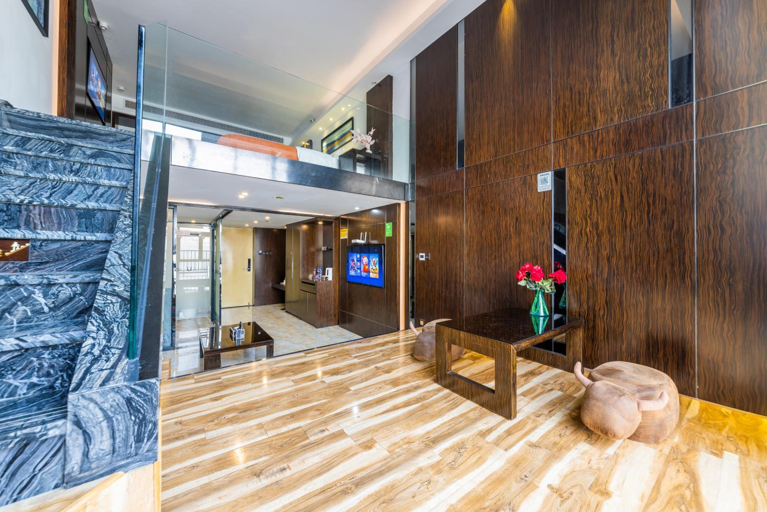 Lavendar Duplex Apartment