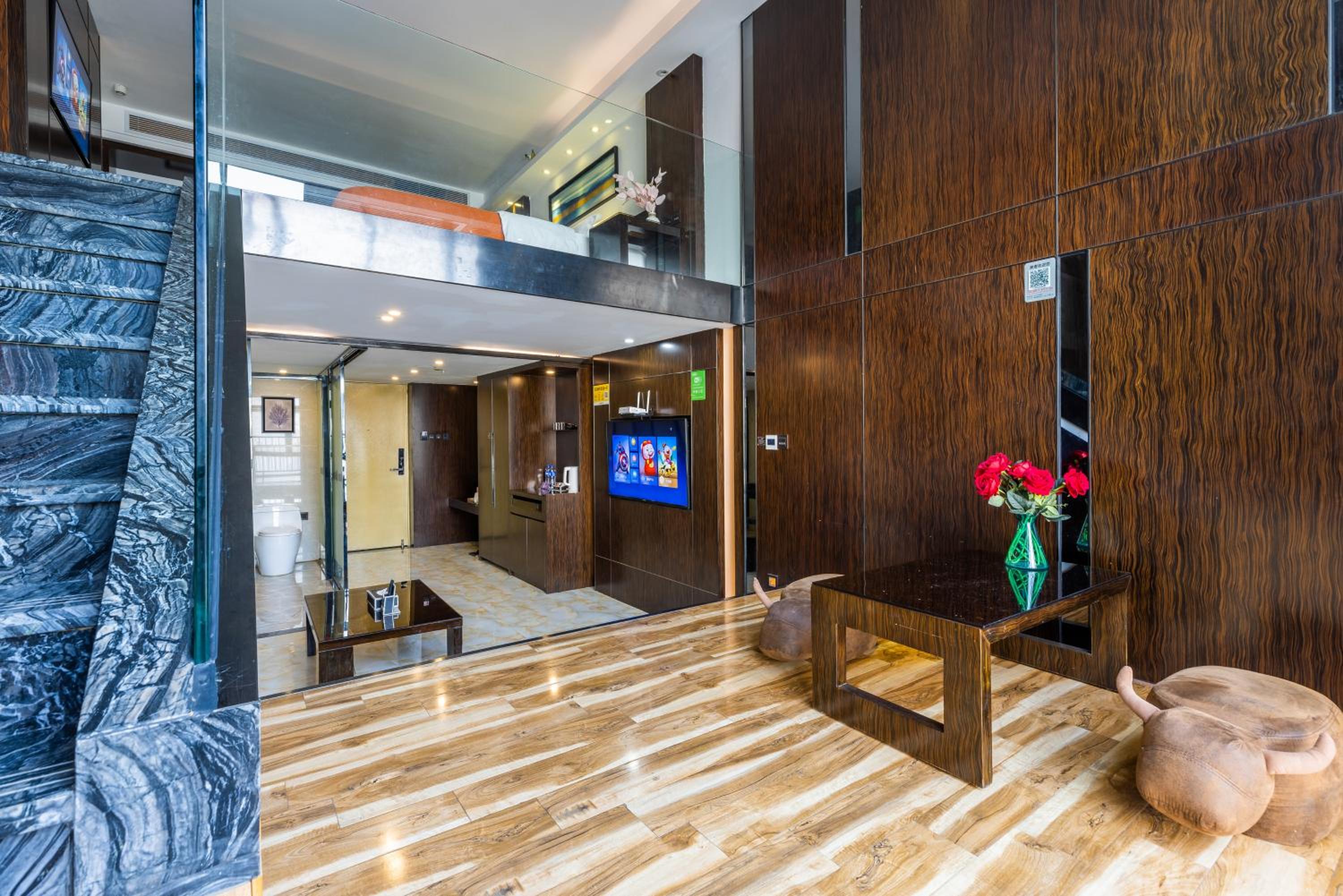 Lavendar Duplex Apartment